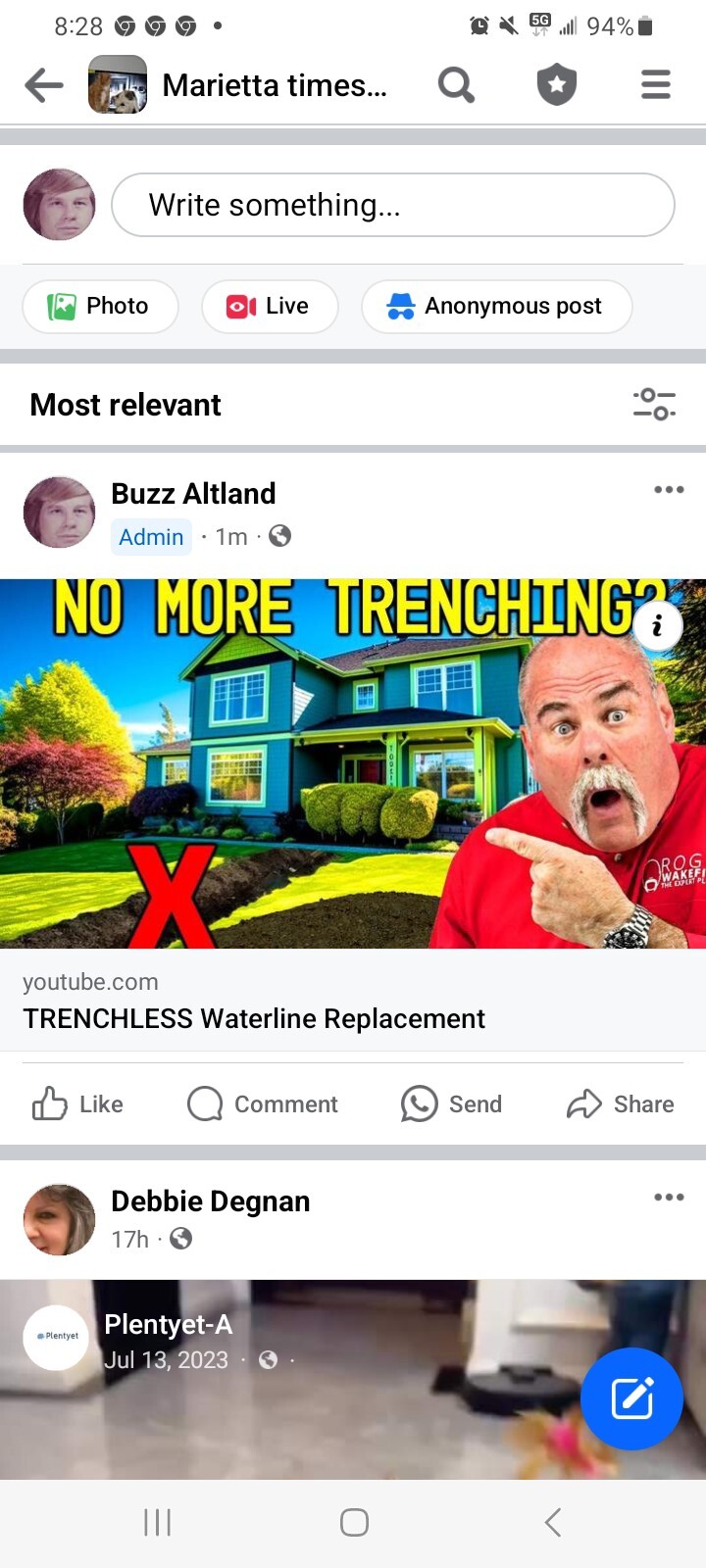 Waterline Slitter Trenchless Pipe Replacment Tool 5 DAY SHIPPING 14 ON HAND