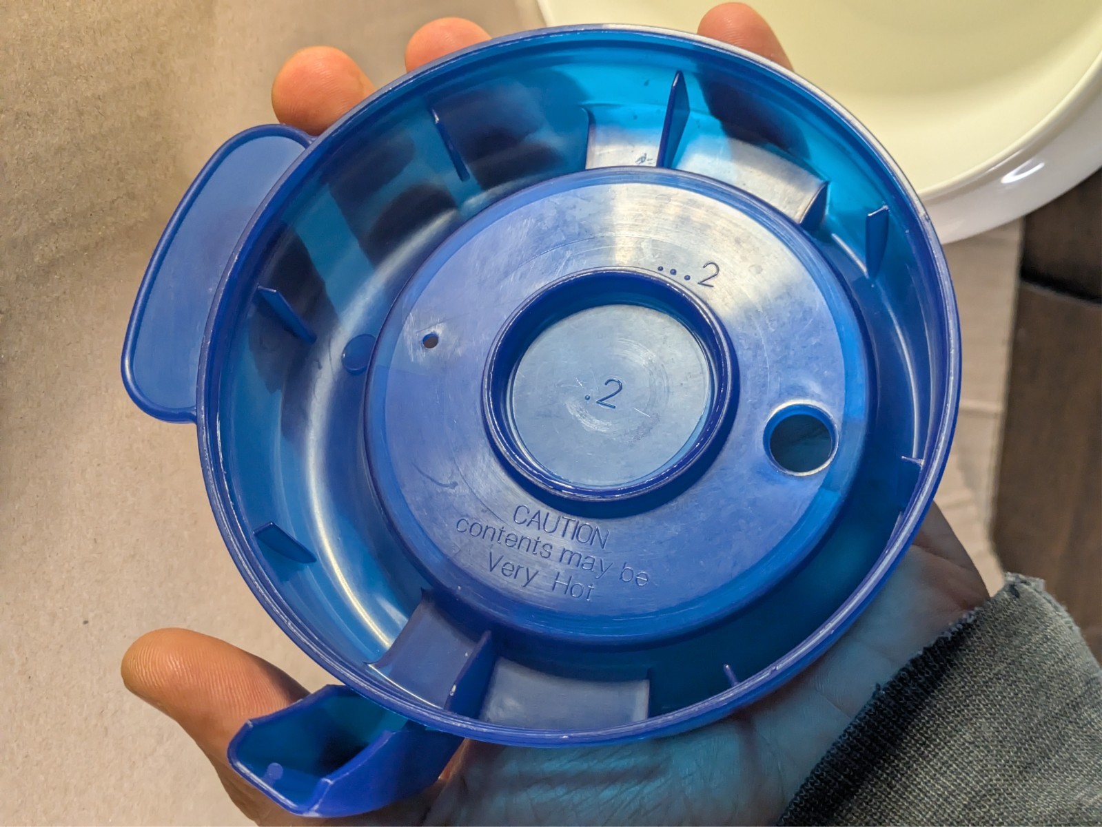 Pepsi 64 oz. Insulated Mug Jug Whirley USA Jumbo with Lid Blue Travel Cup Logo