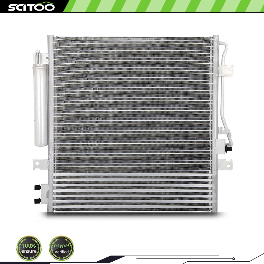3664 A/C Condenser Fits 2008-2012 Jeep Liberty 2007-2011 Dodge Nitro 4-Door 3.7L