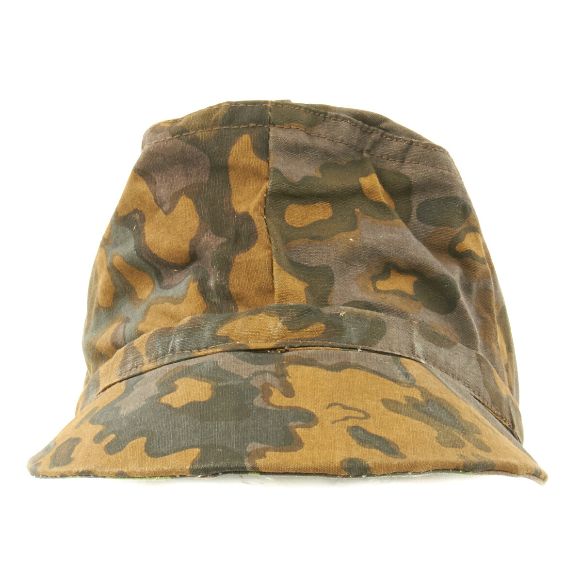 German WWII Reversible M43 Field Cap Oakleaf Pattern A Camouflage- 62cm US 7 3/4