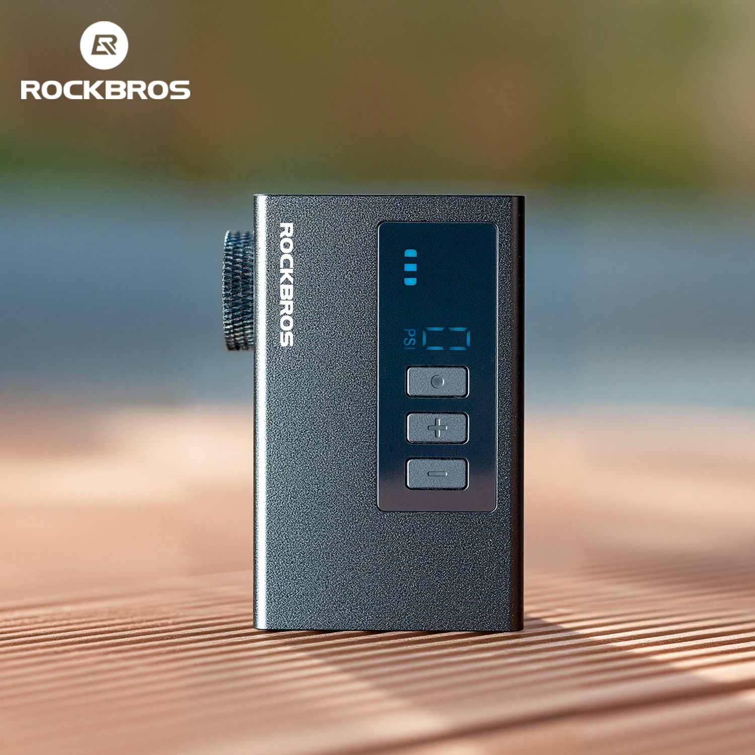 ROCKBROS Electric Air Pump Mini Bike120PSI Portable Fast Inflation FV/AV 240mAh