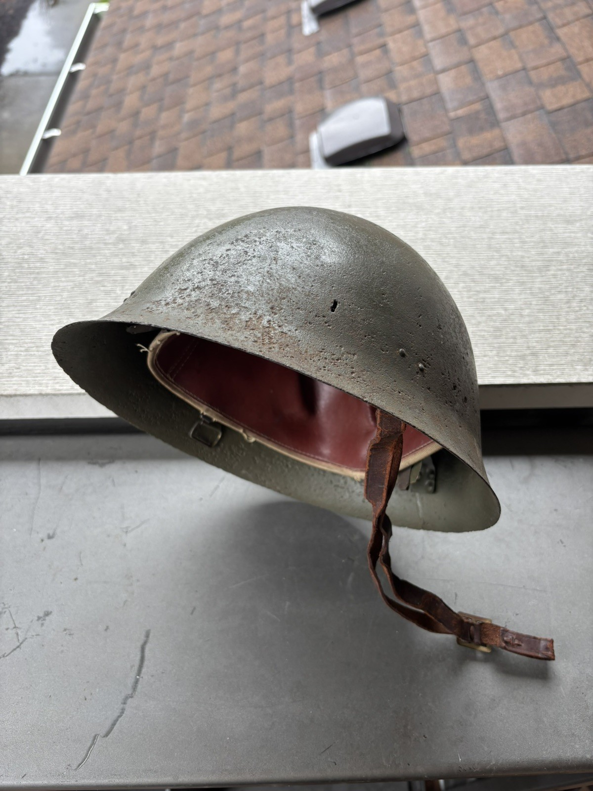 Original Type 90 Thailand Siam (Japanese) Helmet w/ Liner