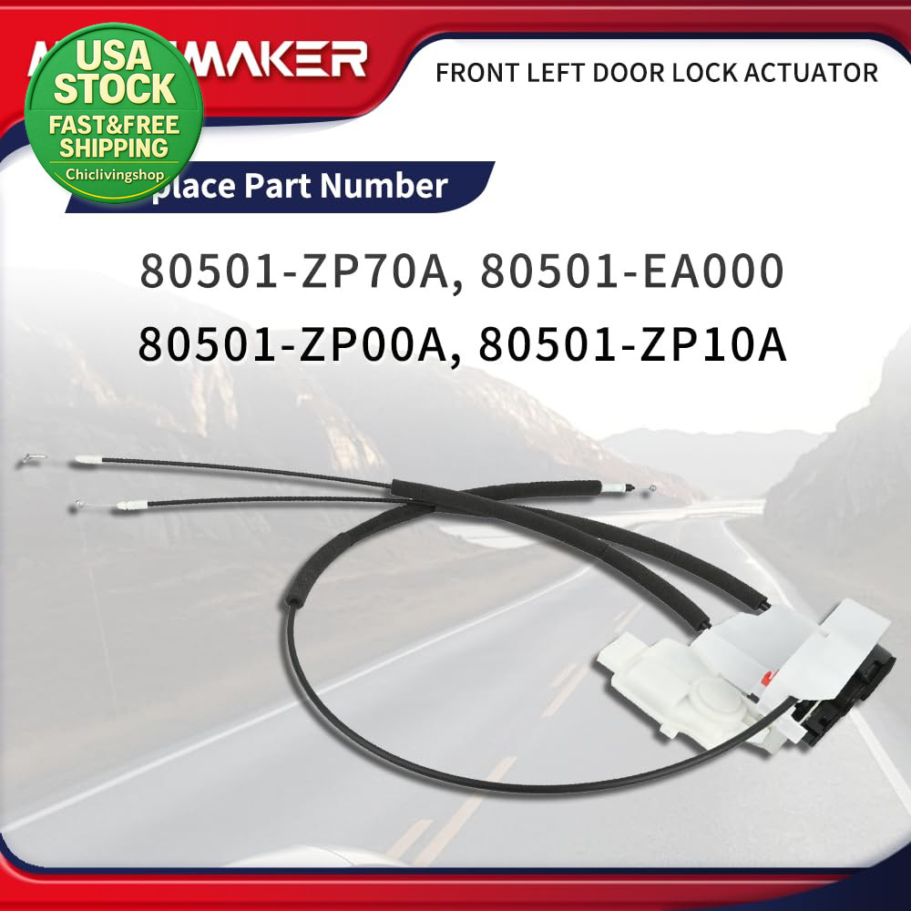 Front Left Door Lock Latch Actuator Compatible with Nissan Frontier Xterra