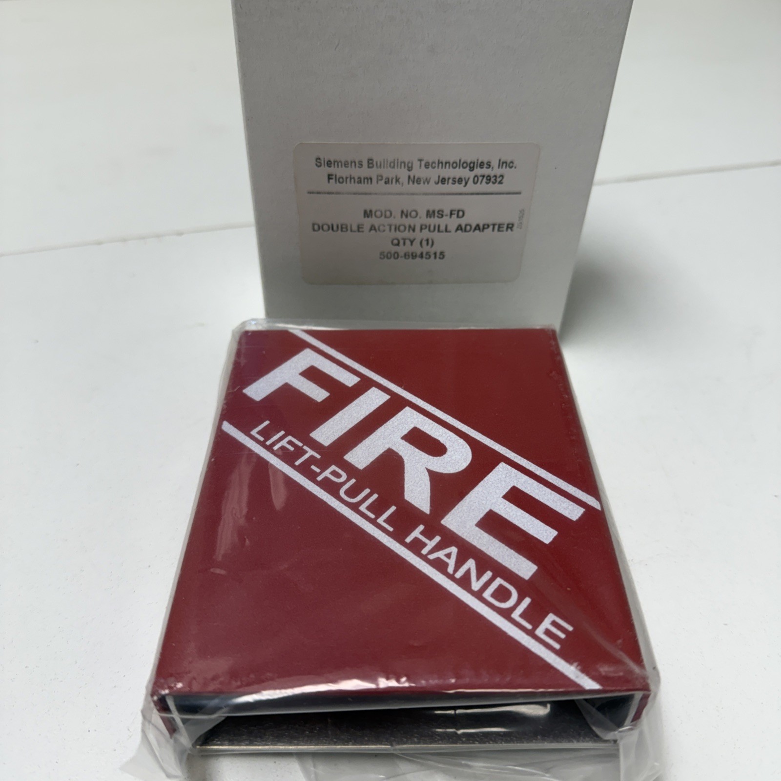 SIEMENS 500-694515 MS-FD DOUBLE ACTION FIRE PULL Station ADAPTER Many Available!