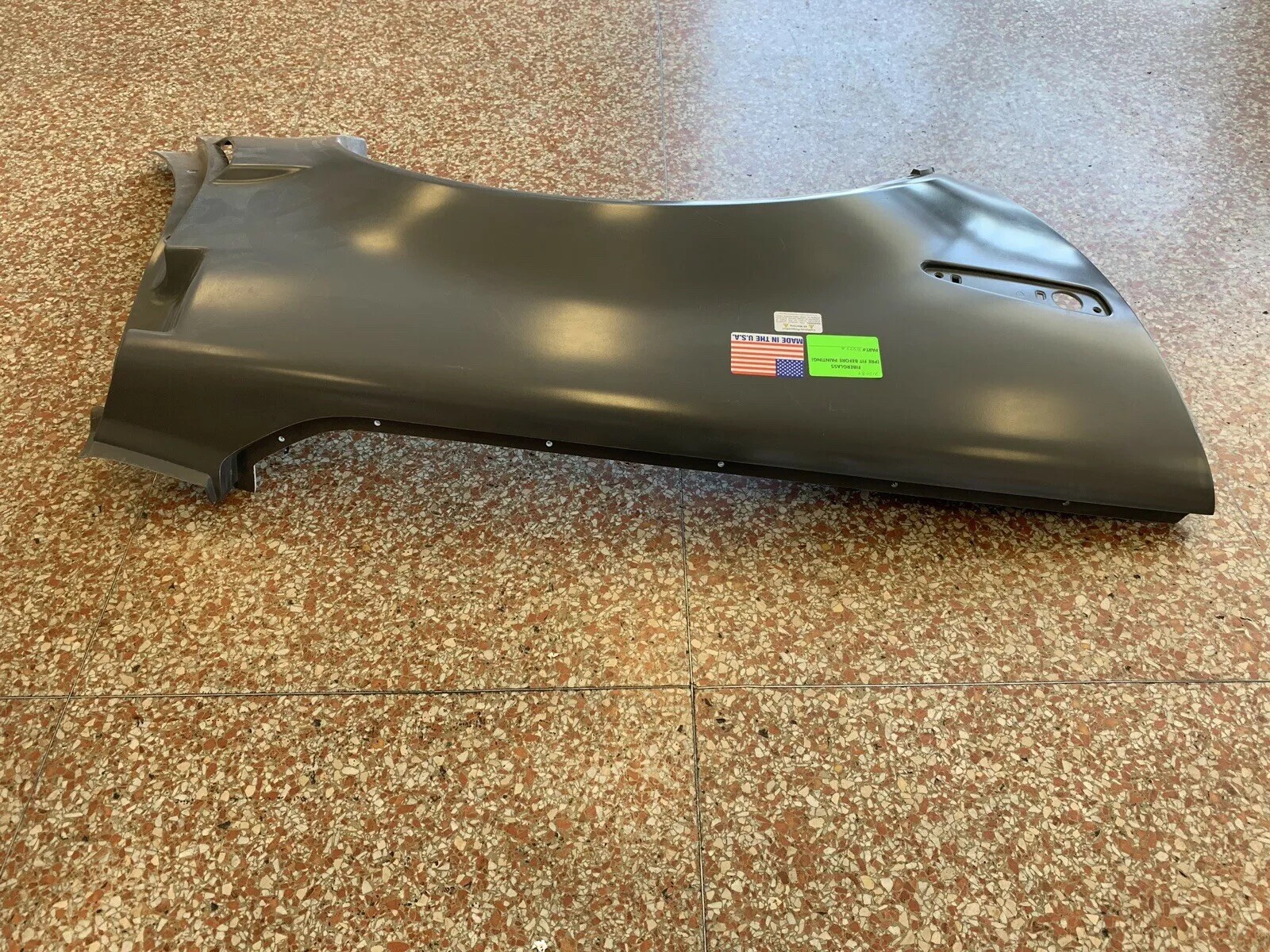 05-13 Corvette Quarter Panel - R.H. Coupe (Z06 Design) (U.S. Made)