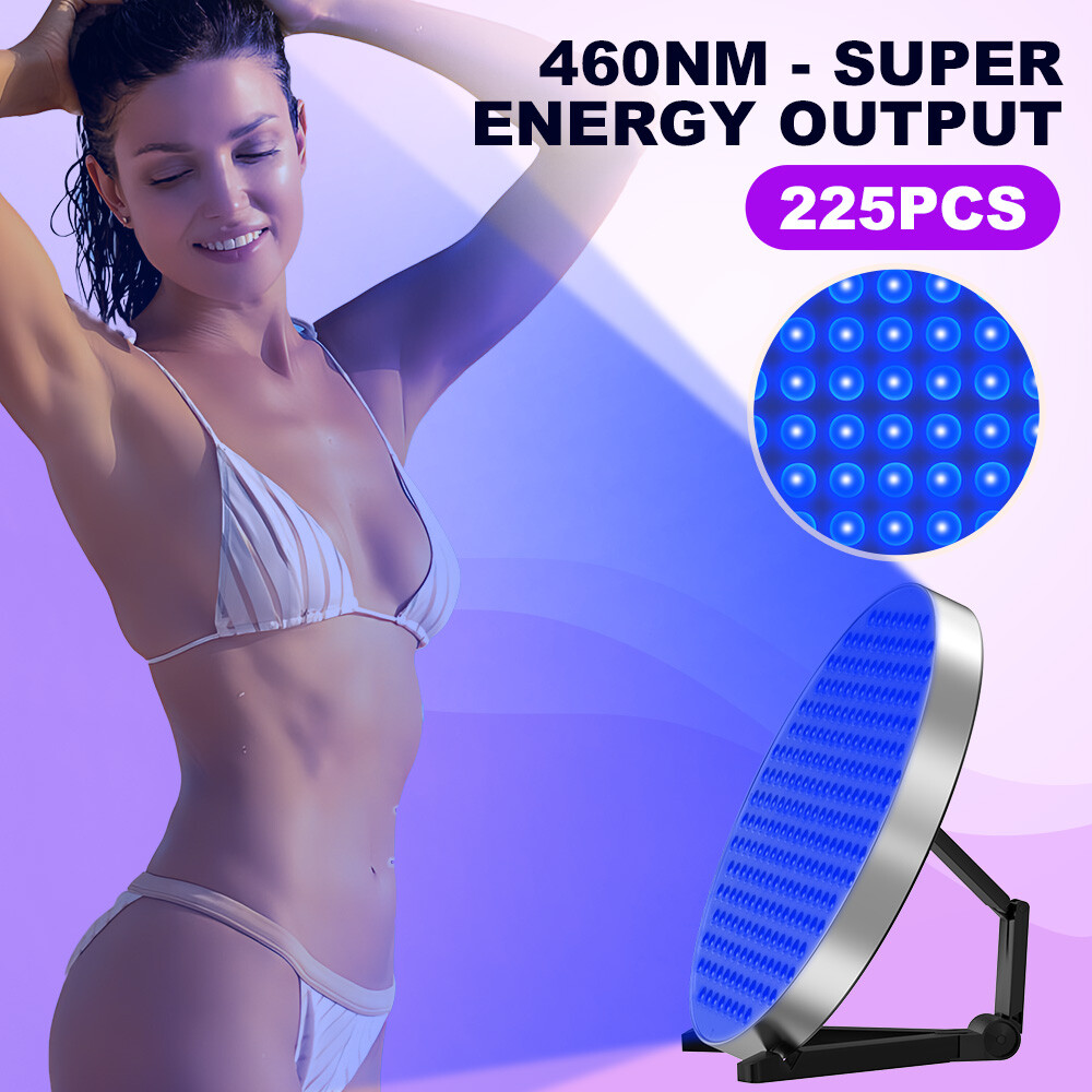 UV Beauty Tanning Light Sun Solarium Lamp Facial Body Tanner Bronzer Skin 460NM