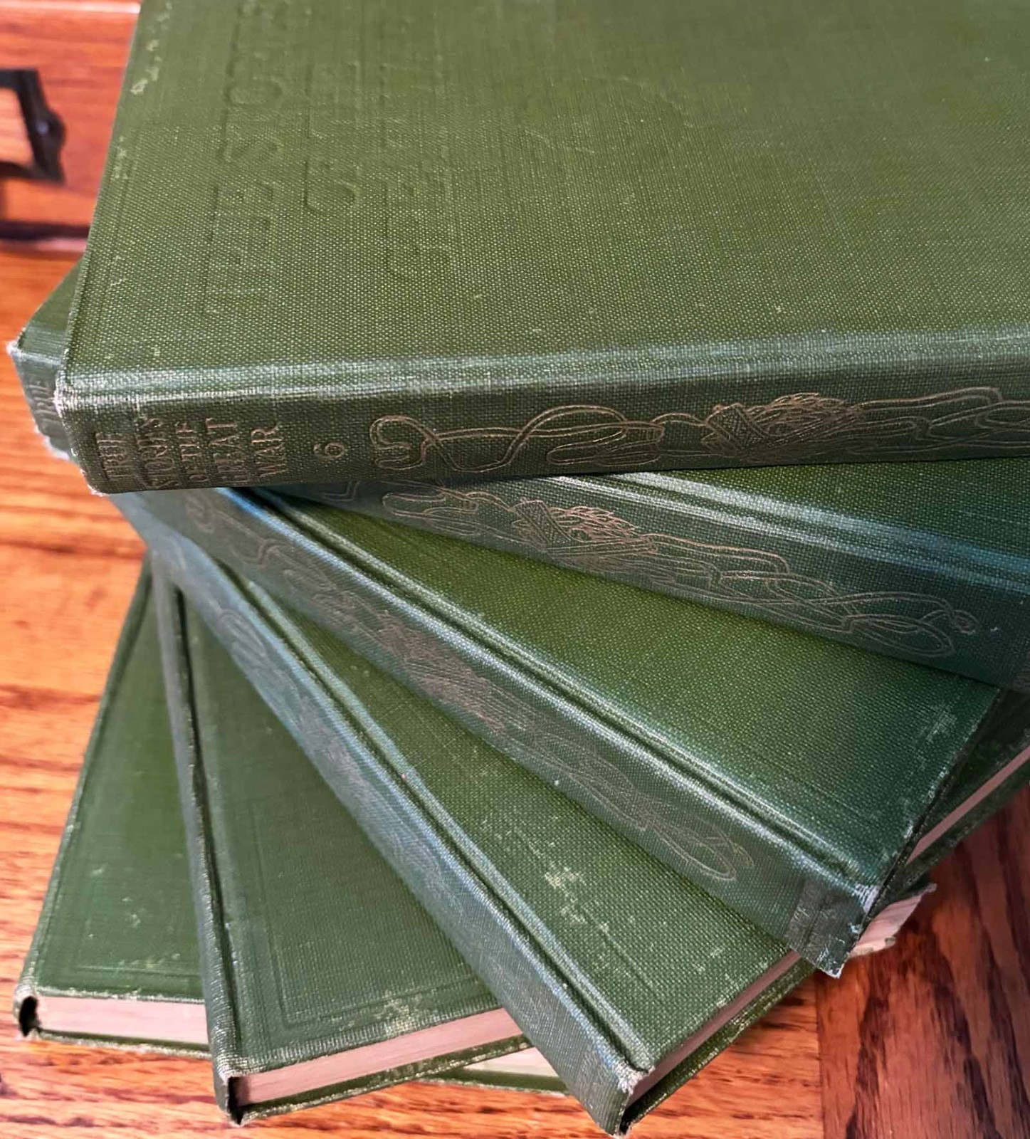 WWI True Stories of the Great War ~ 6 Volumes complete Rare ~ 1st edition 1918