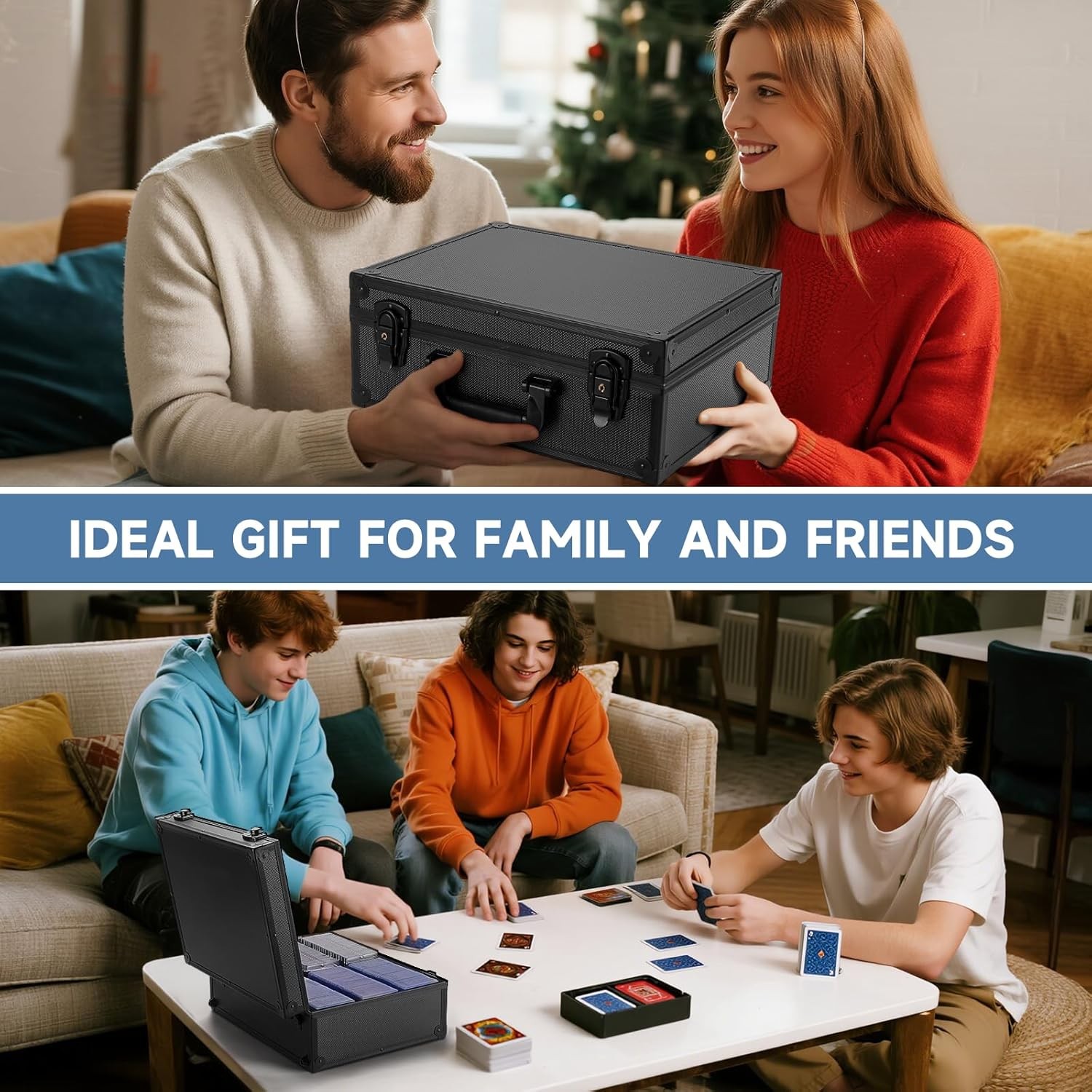 Graded Card Case Storage Box for 600+ 35PT 3"x4" Toploaders Trading Sports Cards