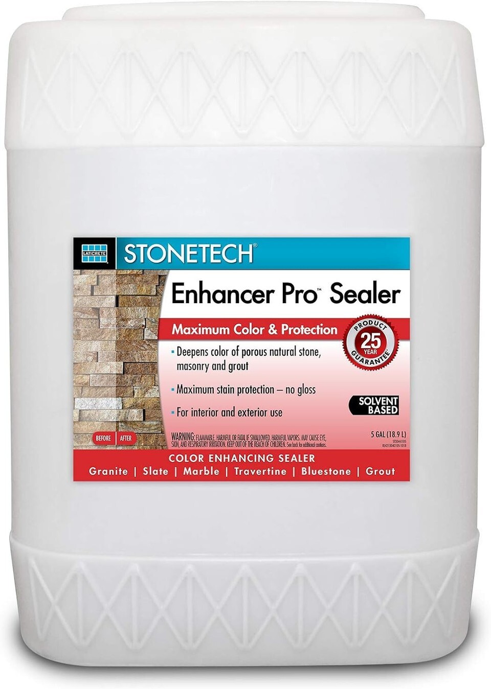 STONETECH Enhancer Pro Sealer, 5 Gallon (ST304-0105)