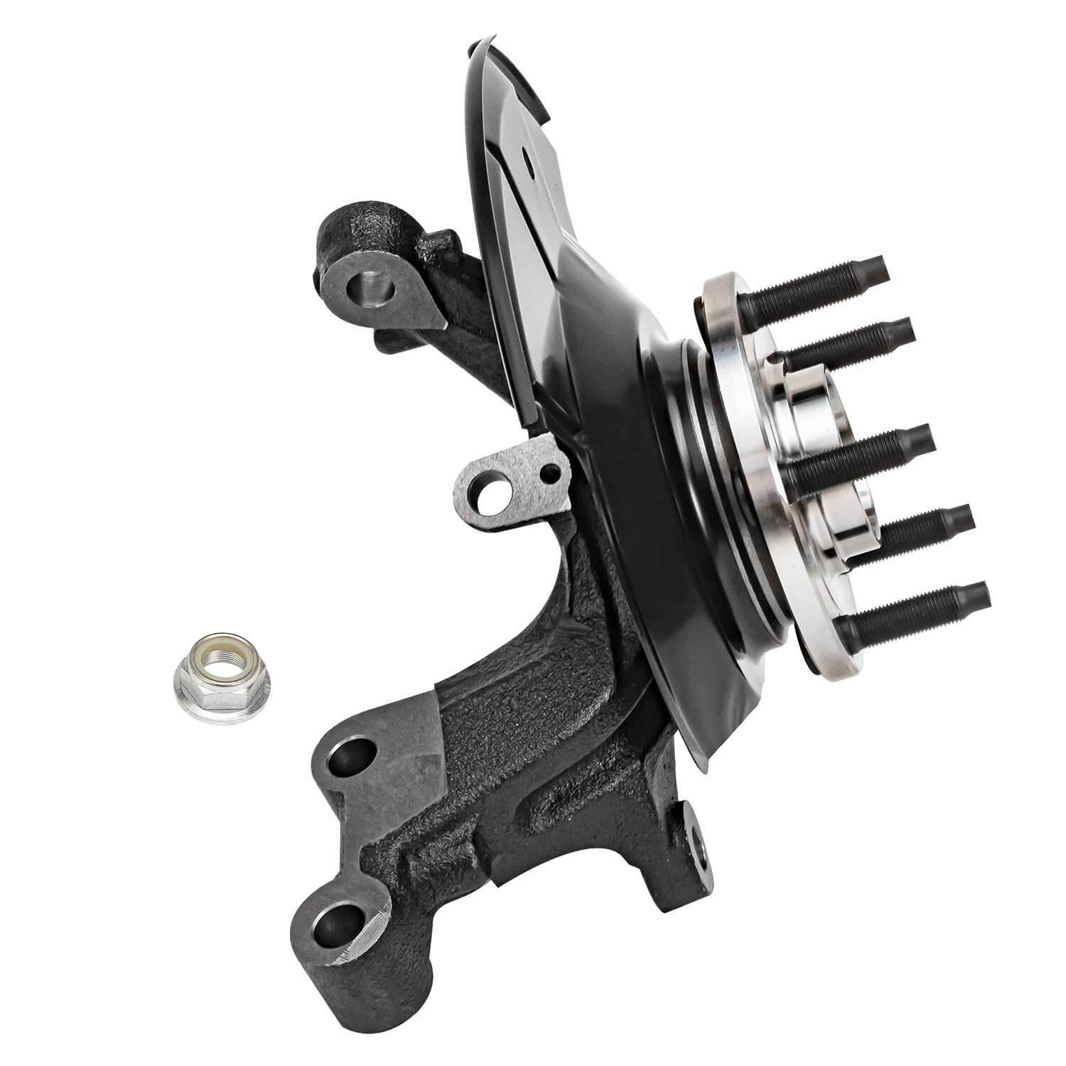 Front Left Steering Knuckle & Wheel Hub Bearing Assembly for 2011-2014 Ford Edge