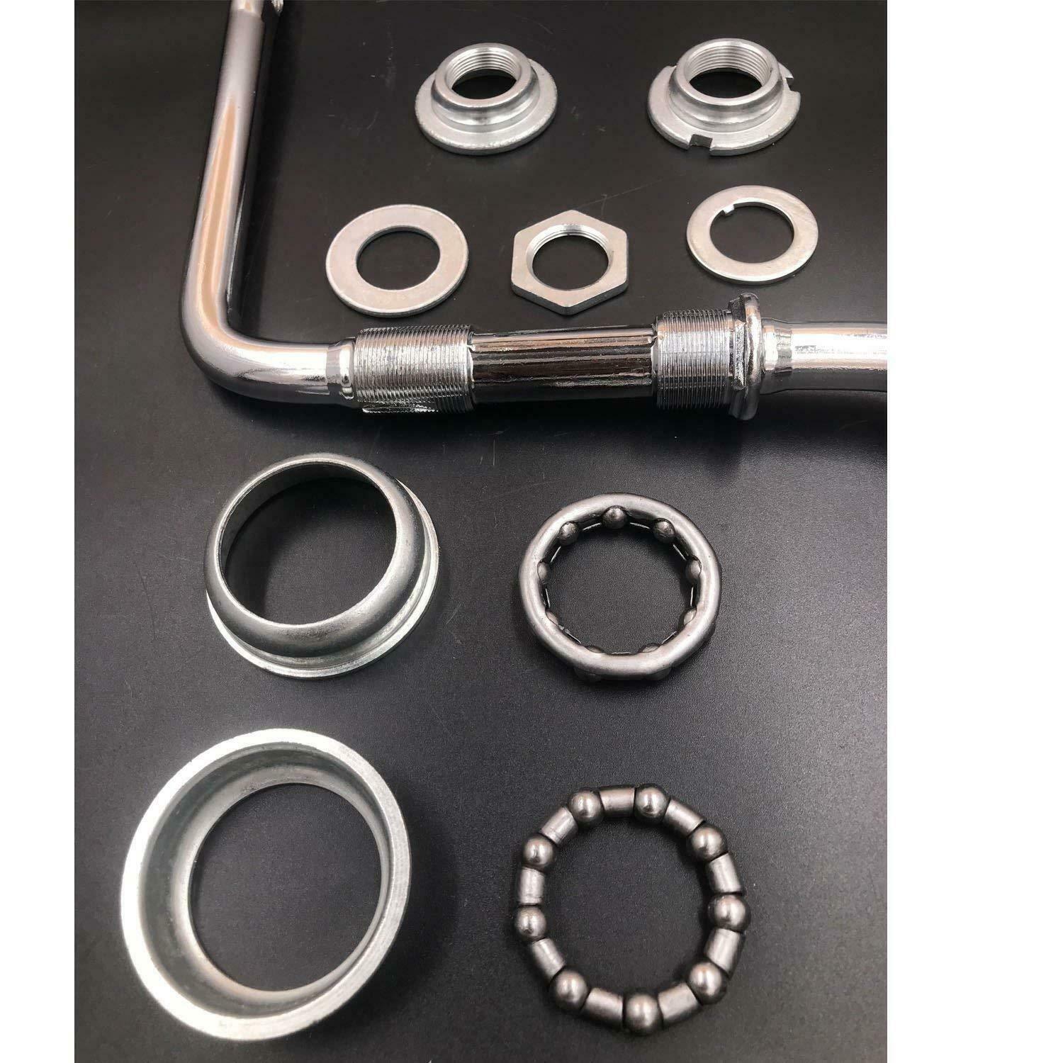 CDHPOWER 2'' Cup Wide Pedal Crank Kit One-Piece Crank-2 Stroke Motorized Bicycle