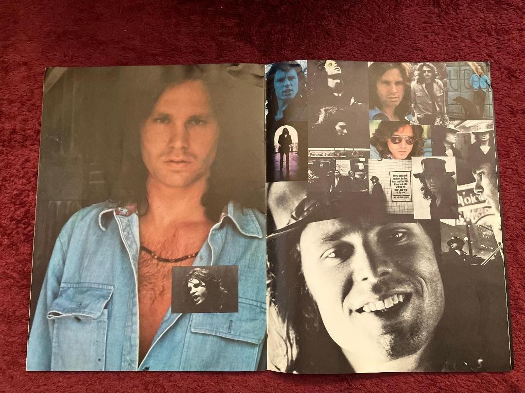 The Doors Jim Morrison Asbury Park Ticket Stub & Program August 31, 1968 Rare