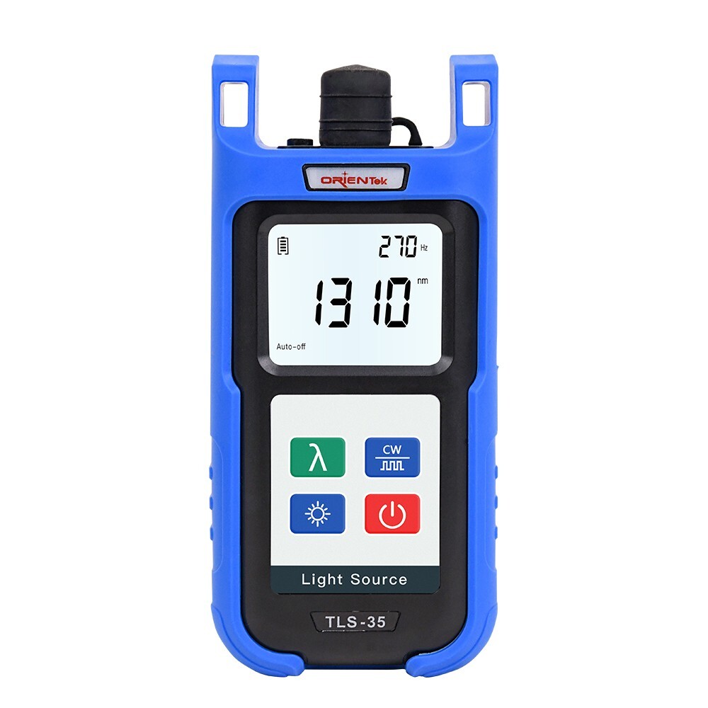 FTTH Fiber Optic Cable Loss Tester Orienek TLS-35 Singlemode Optic Light Source