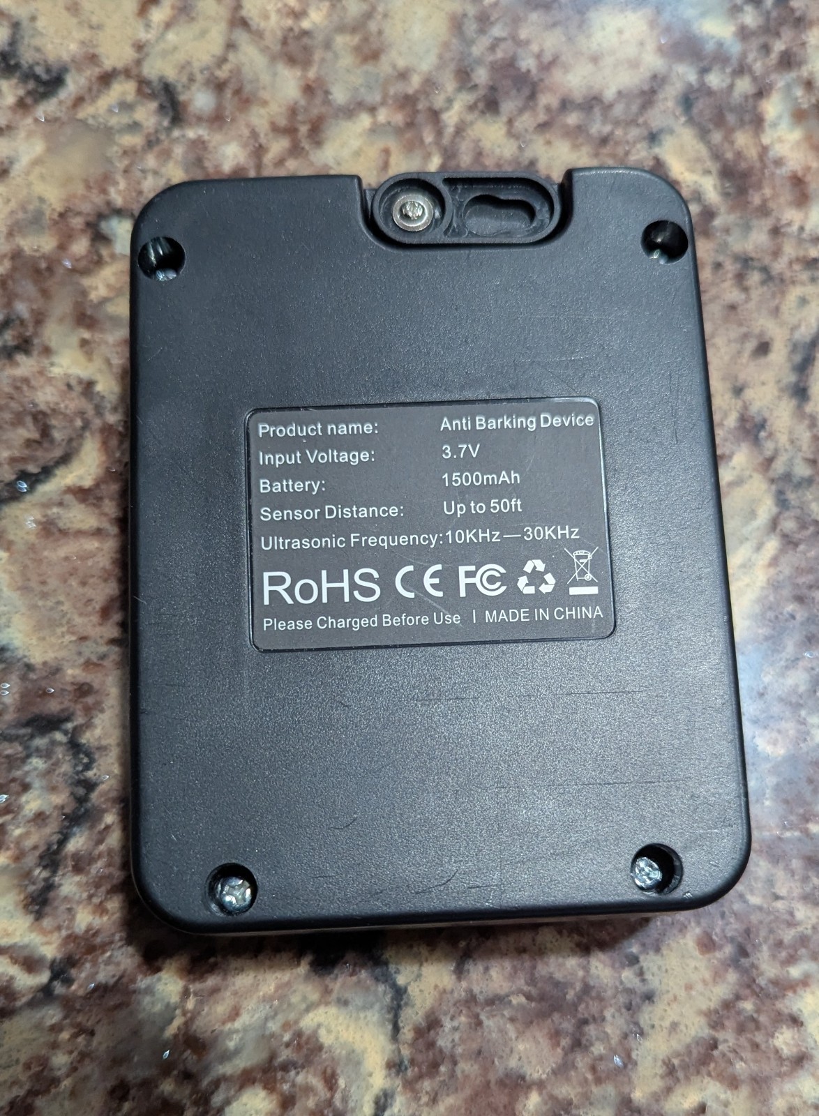 Anti Barking Ultrasonic Device with 3 Modes Rechargeable Portable Waterproof