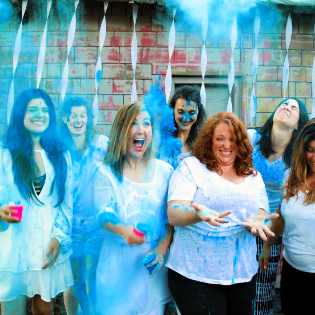 Color Blaze Gender Reveal Powder - 10 lbs Blue - for Baby Boy Announcement