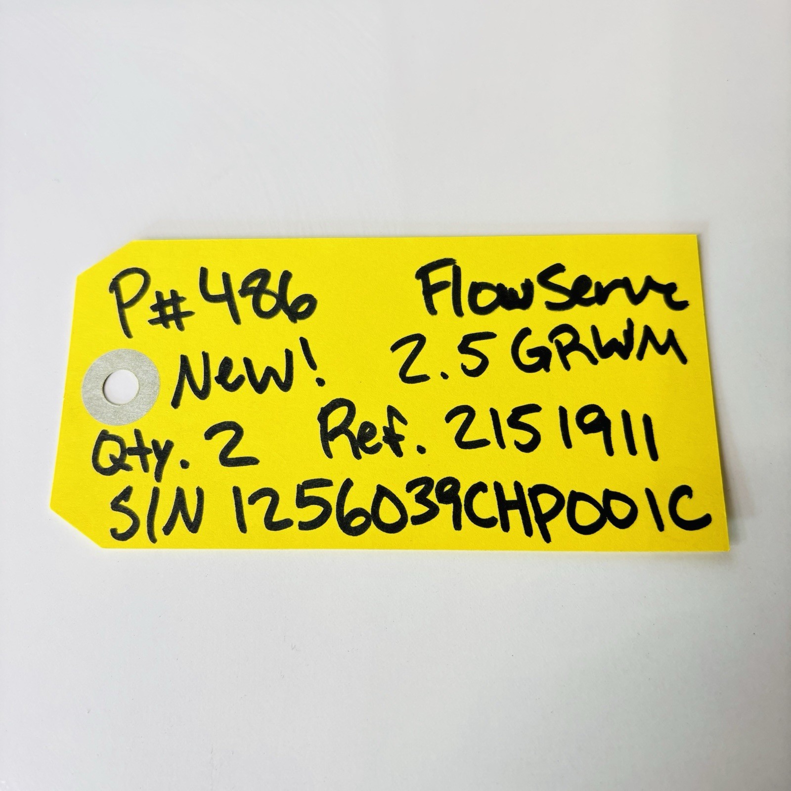 Flowserve 2.5 GRWM Rotary Gear Pump – New Spare Lube Pump