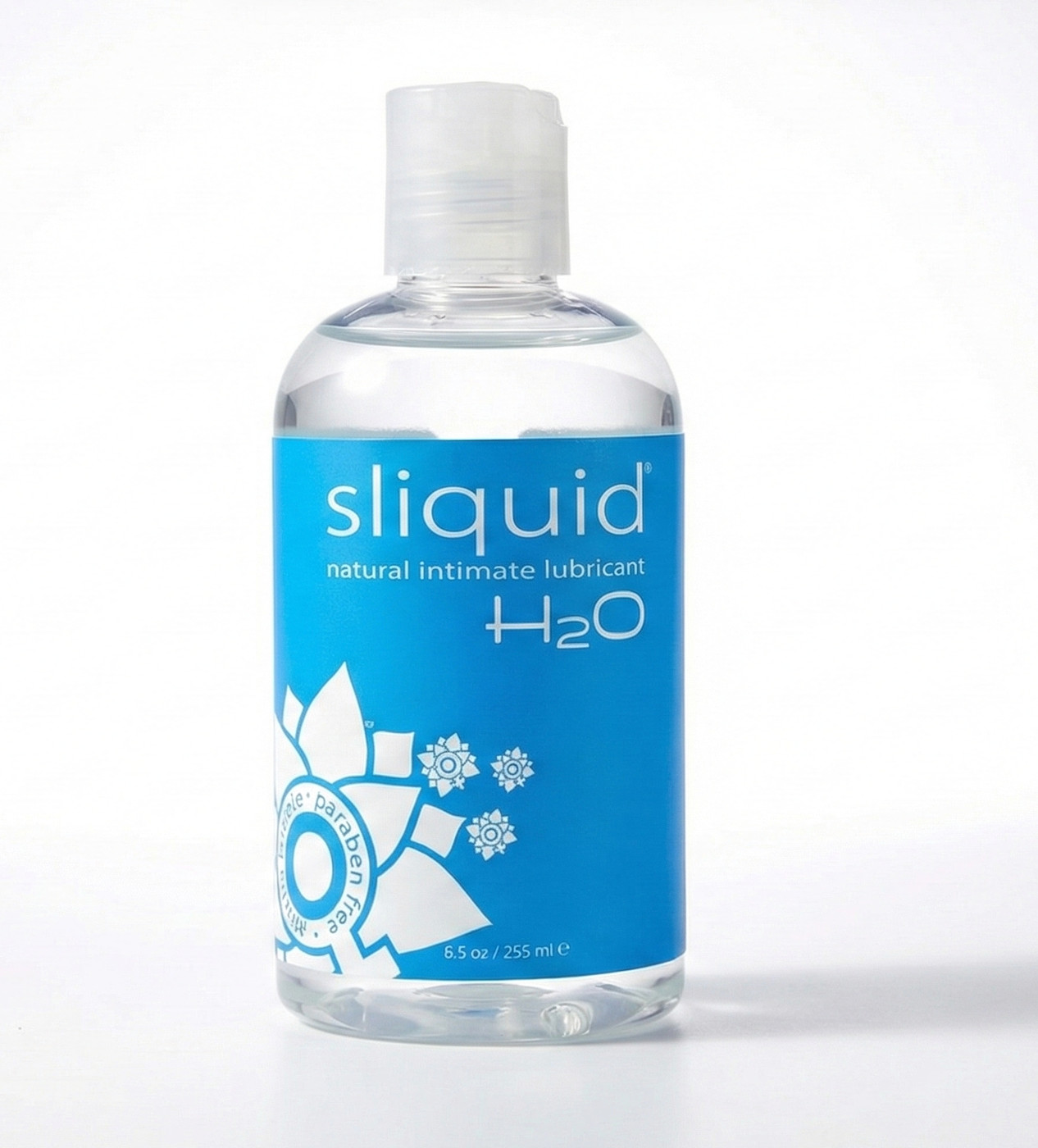 Sliquid H2O Water Based Personal Lubricant Natural Lube 8.5oz Unscented NEW