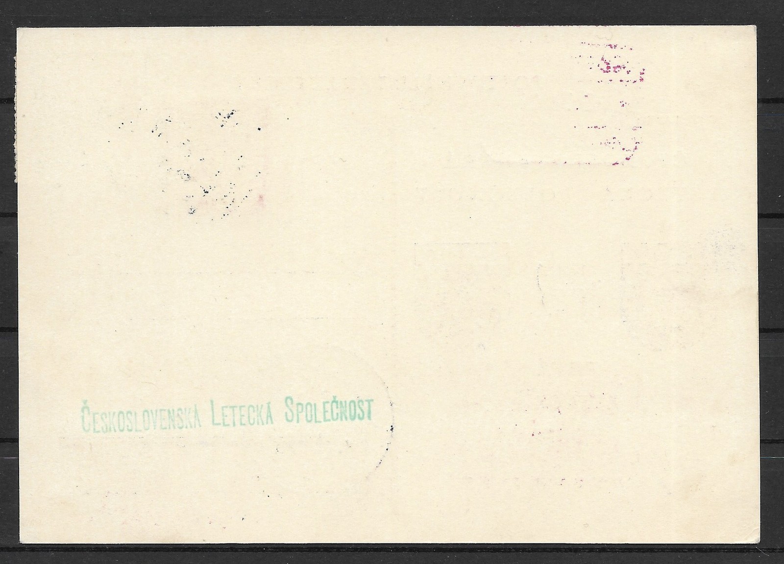 Czechoslovakia PK First Flight Airmail Prague - Chemnitz 1927