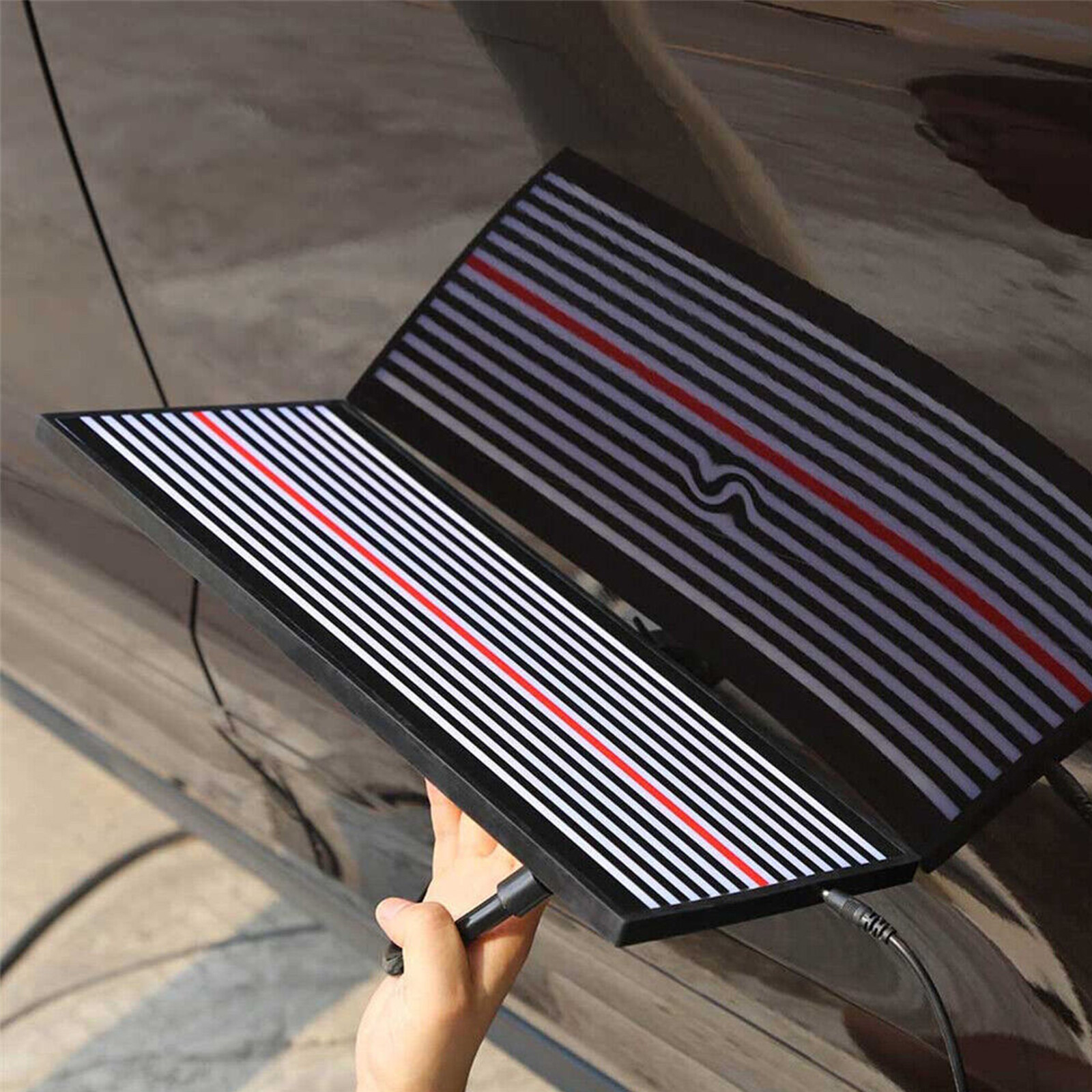 Paintless Dent Repair Removal PDR LED Line Board Light Scratch Reflector Tool