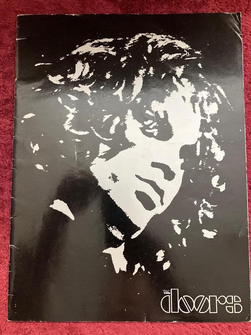 The Doors Jim Morrison Asbury Park Ticket Stub & Program August 31, 1968 Rare