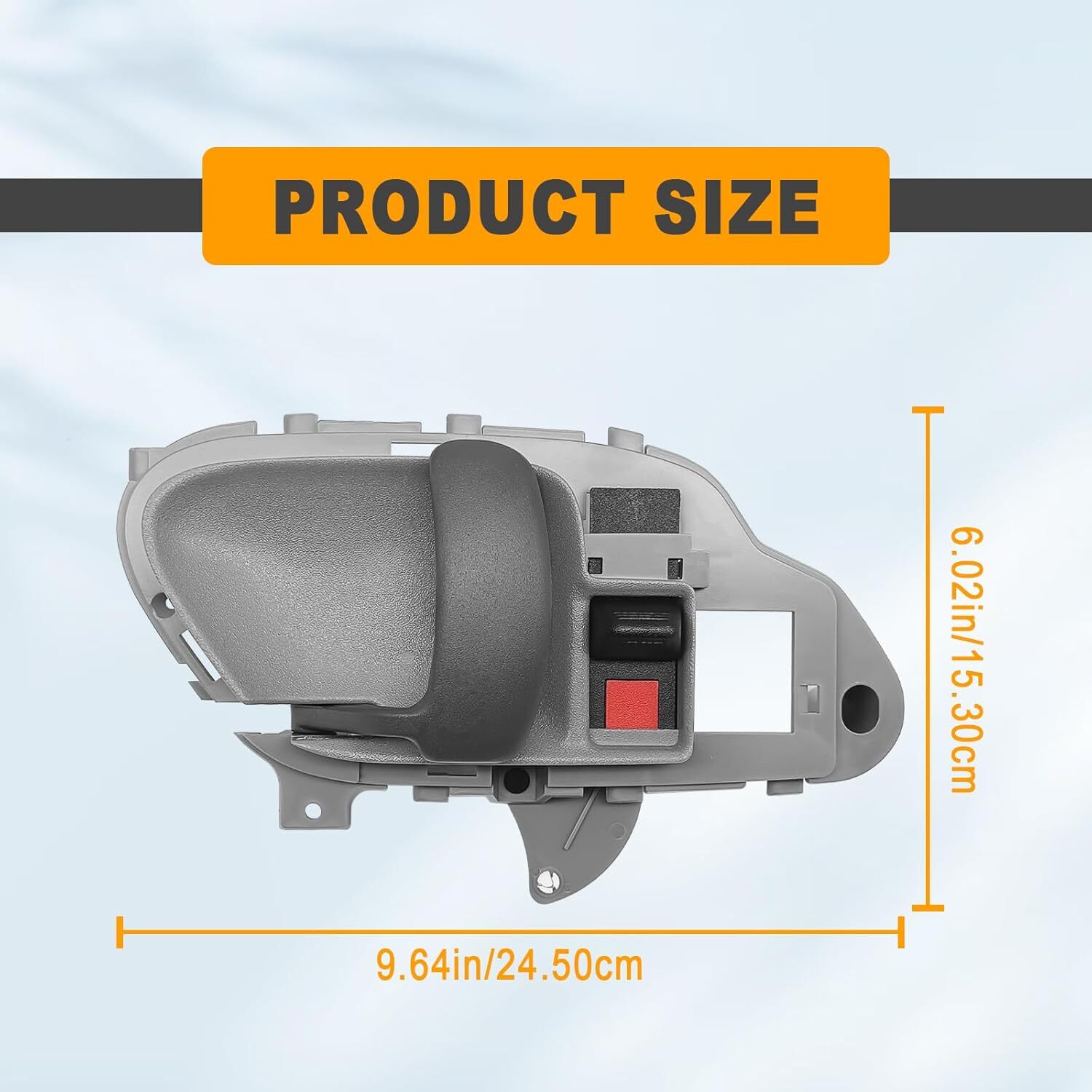 Door Handle Inside Interior Gray Driver Left LH for Chevy GMC Tahoe Suburban