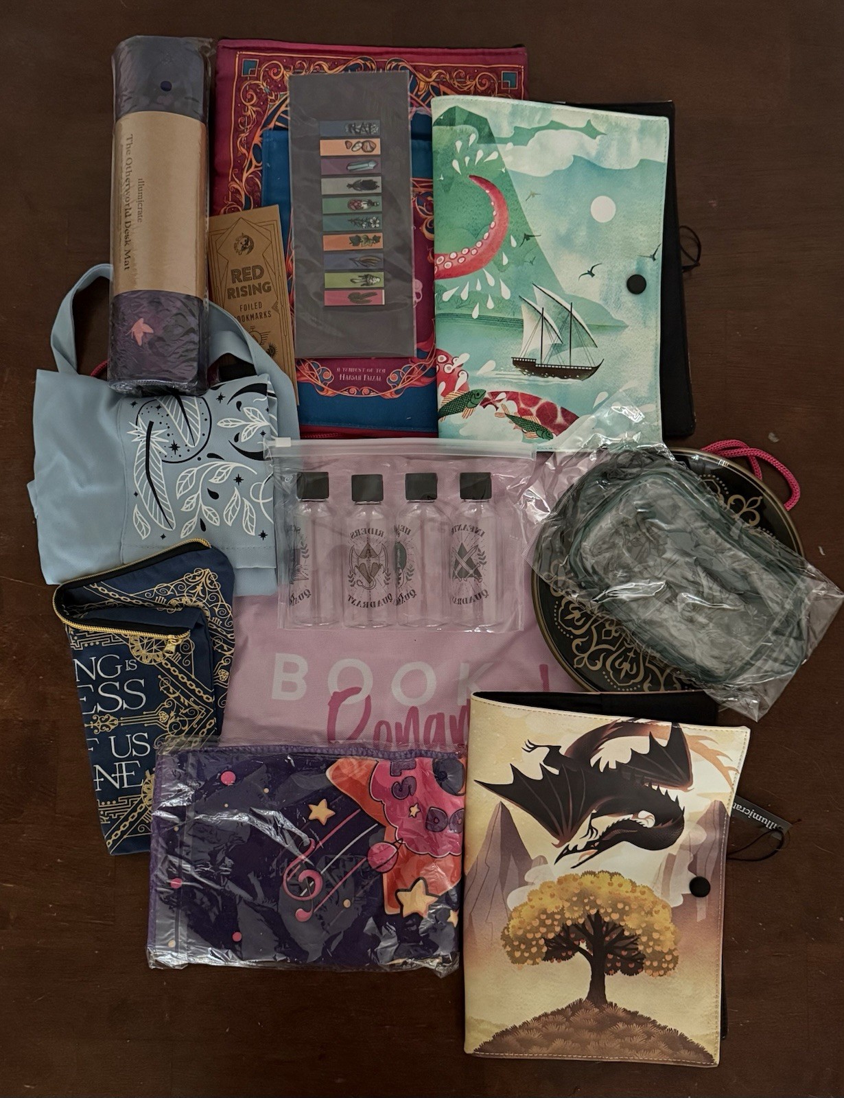 Fairyloot Illumicrate Bookish Box Items Owlcrate