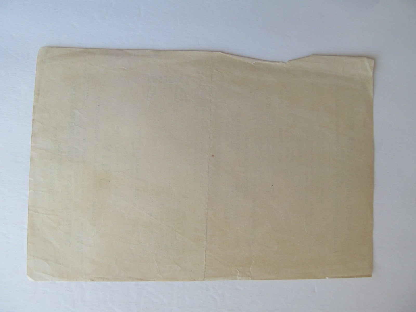 Program - Aida - 1938 - Met Opera Philadelphia - Caniglia, Tibbett, Martinelli