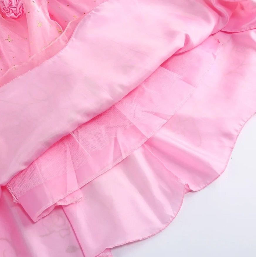 NEW Princess Aurora Sleeping Beauty Dress Girls Halloween Costume
