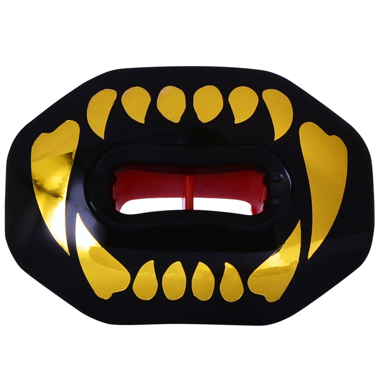 Oral Mart Flag Football Mouth Guard (2025 Golden Fangs) - No Boil