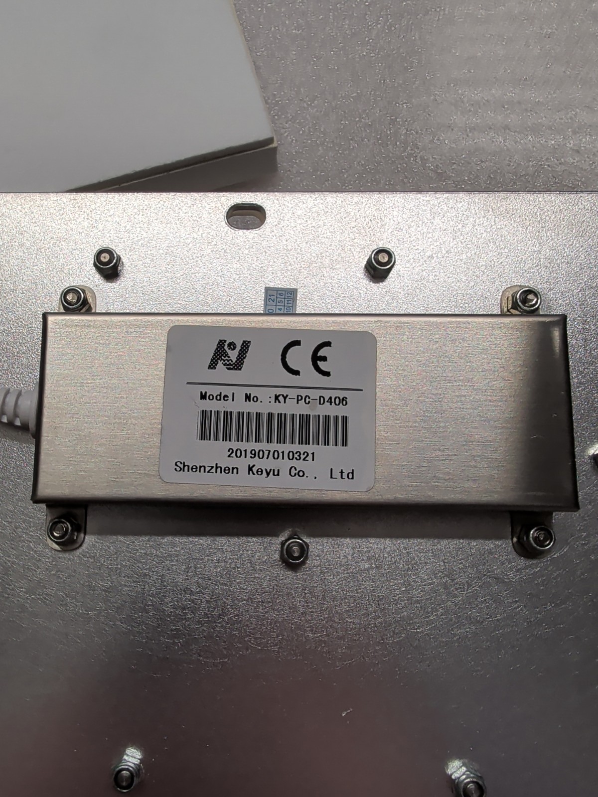 Metal Kiosk Keyboard Stainless Steel Industrial Keyboard With Trackball