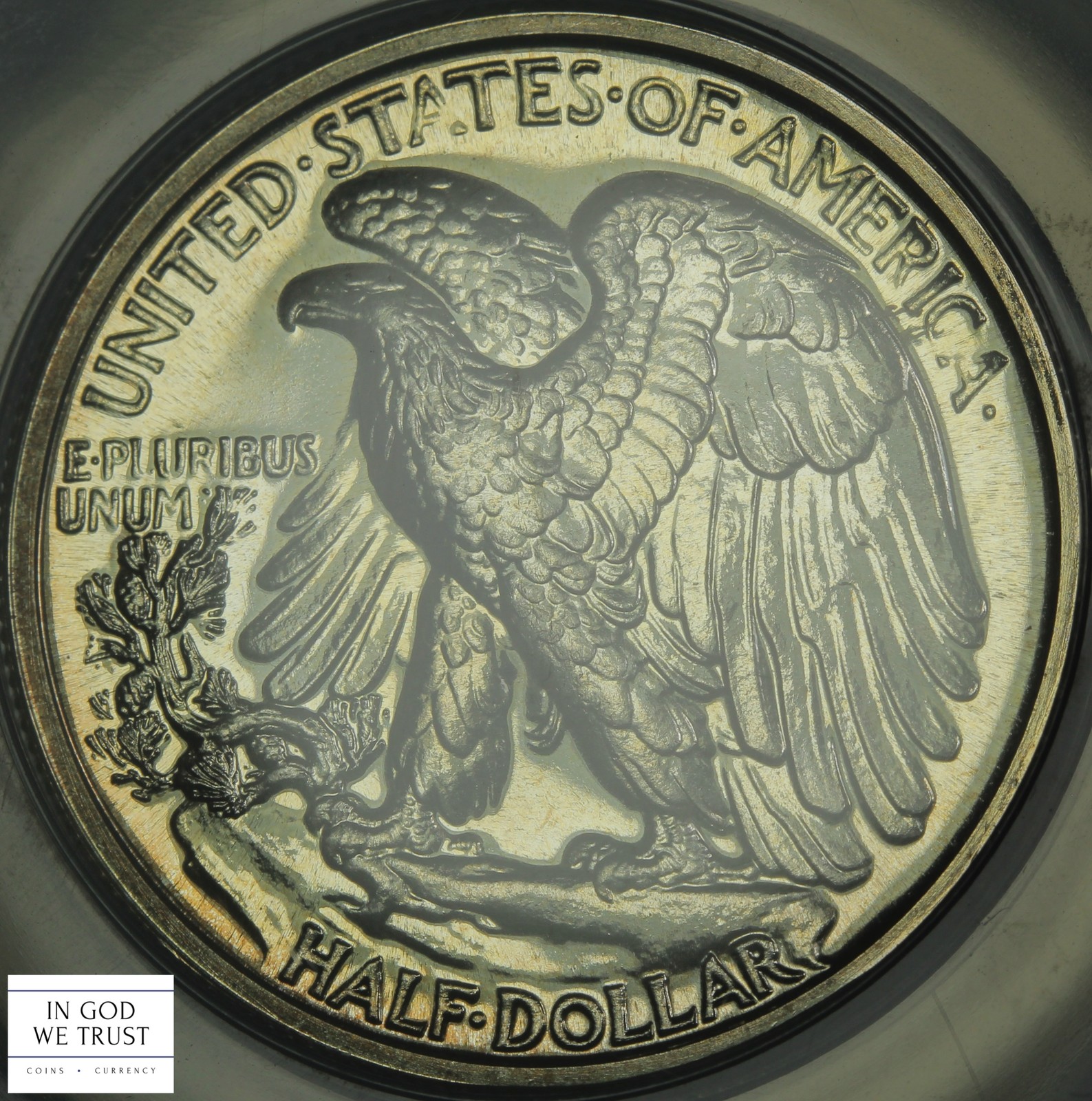 1941 PROOF Walking Liberty Silver Half Dollar 50C ANACS PR 64