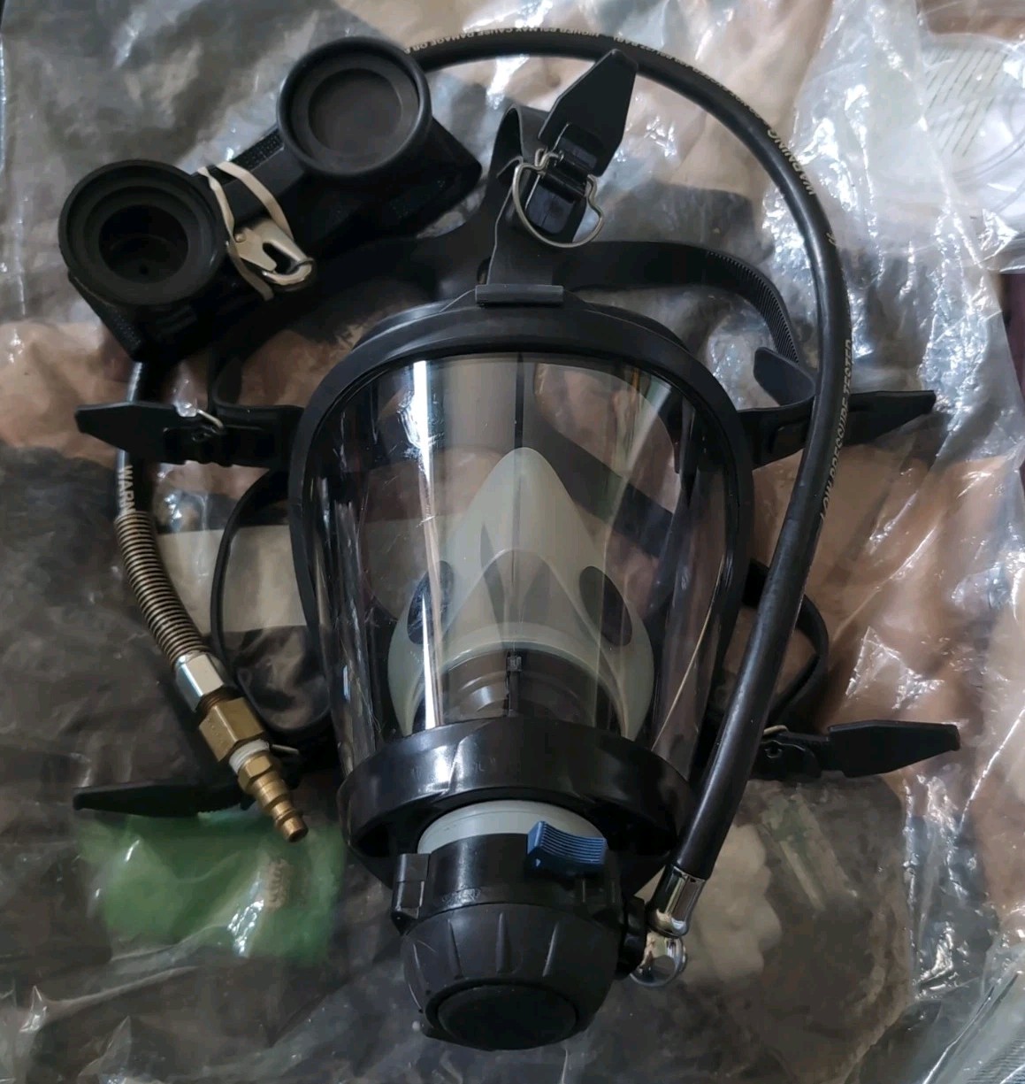 Honeywell Panther Pressure Demand Supplied Air Respirator w/Nylon Harness