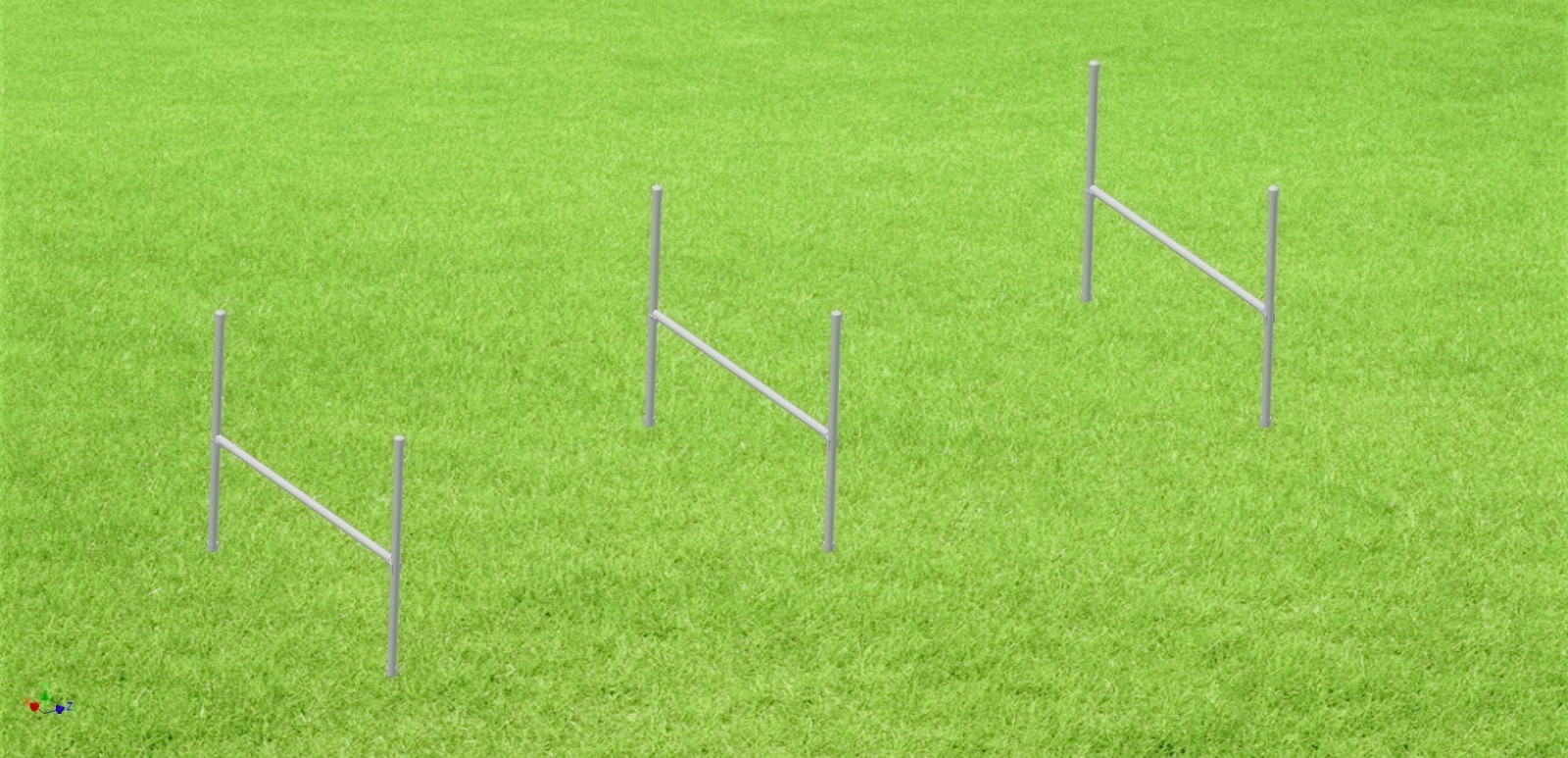 12 Weave Pole Pegs & 12 Jump Cups Dog Agility Equipment You Cut Poles to Length