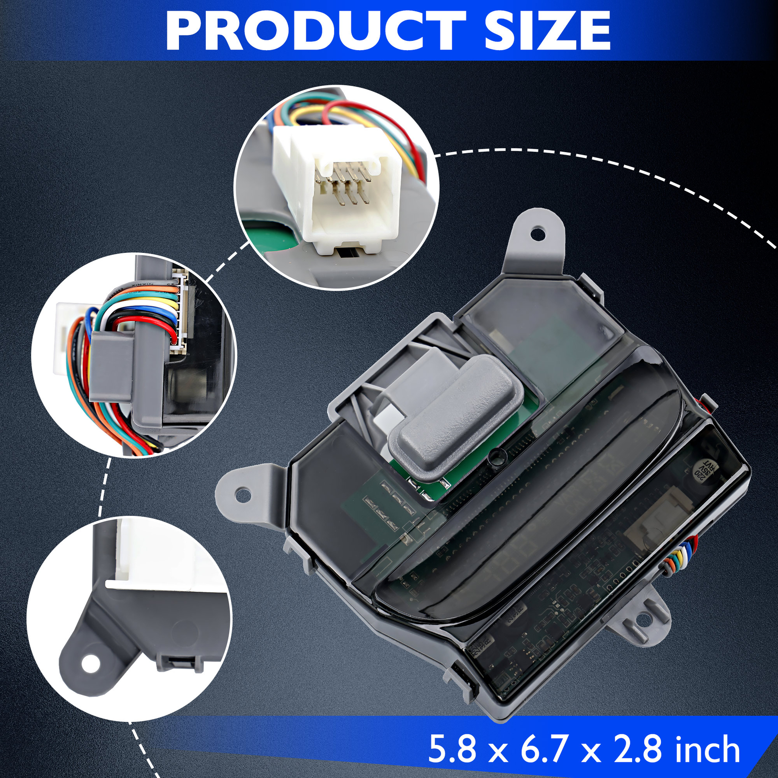 599958 Temp Direction Display Over Head for 2005-2008 Toyota Tacoma 83290-04030