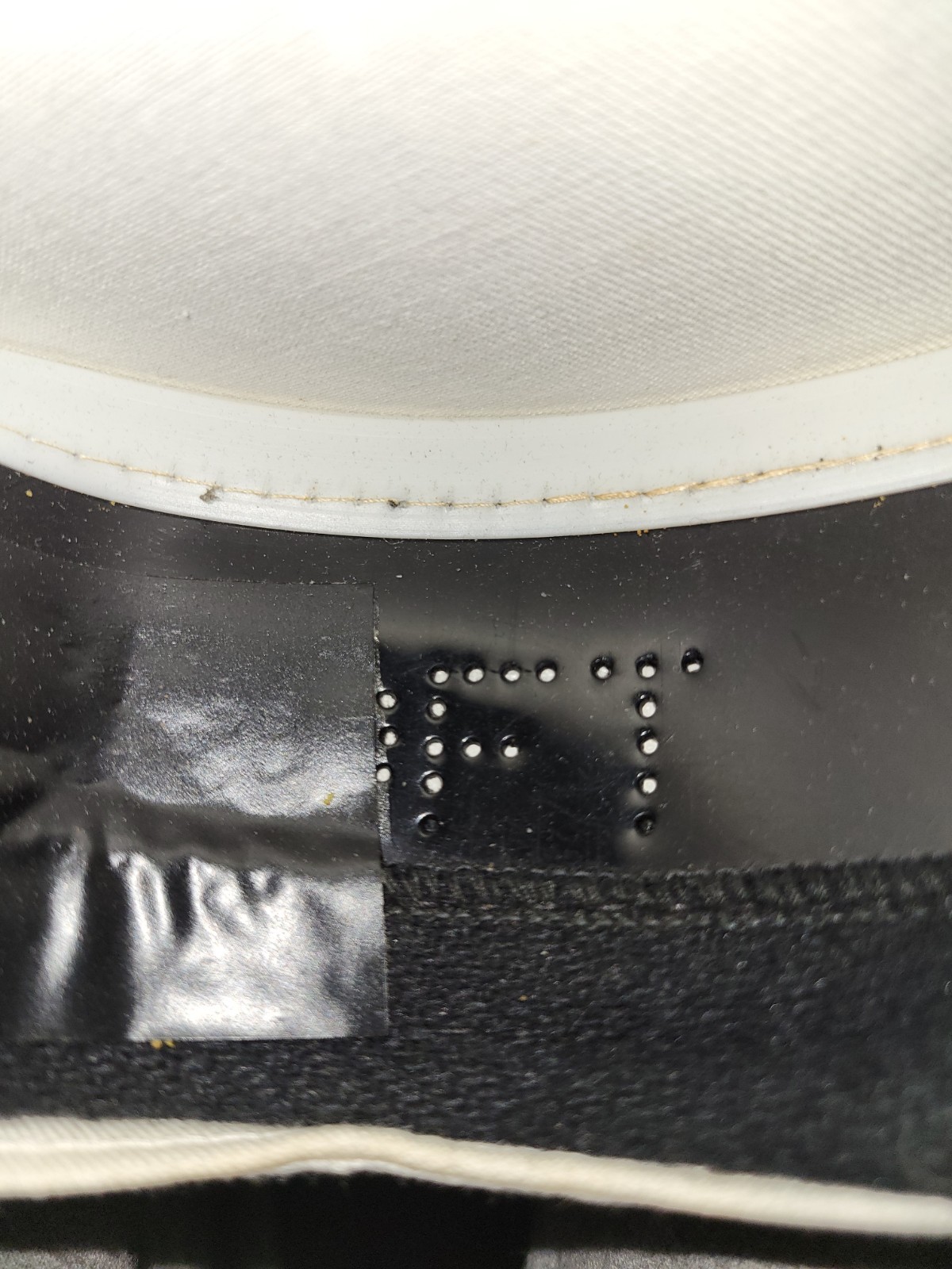 Original Bancroft US Army Senior Officers Visor Cap Military White Dress Uniform