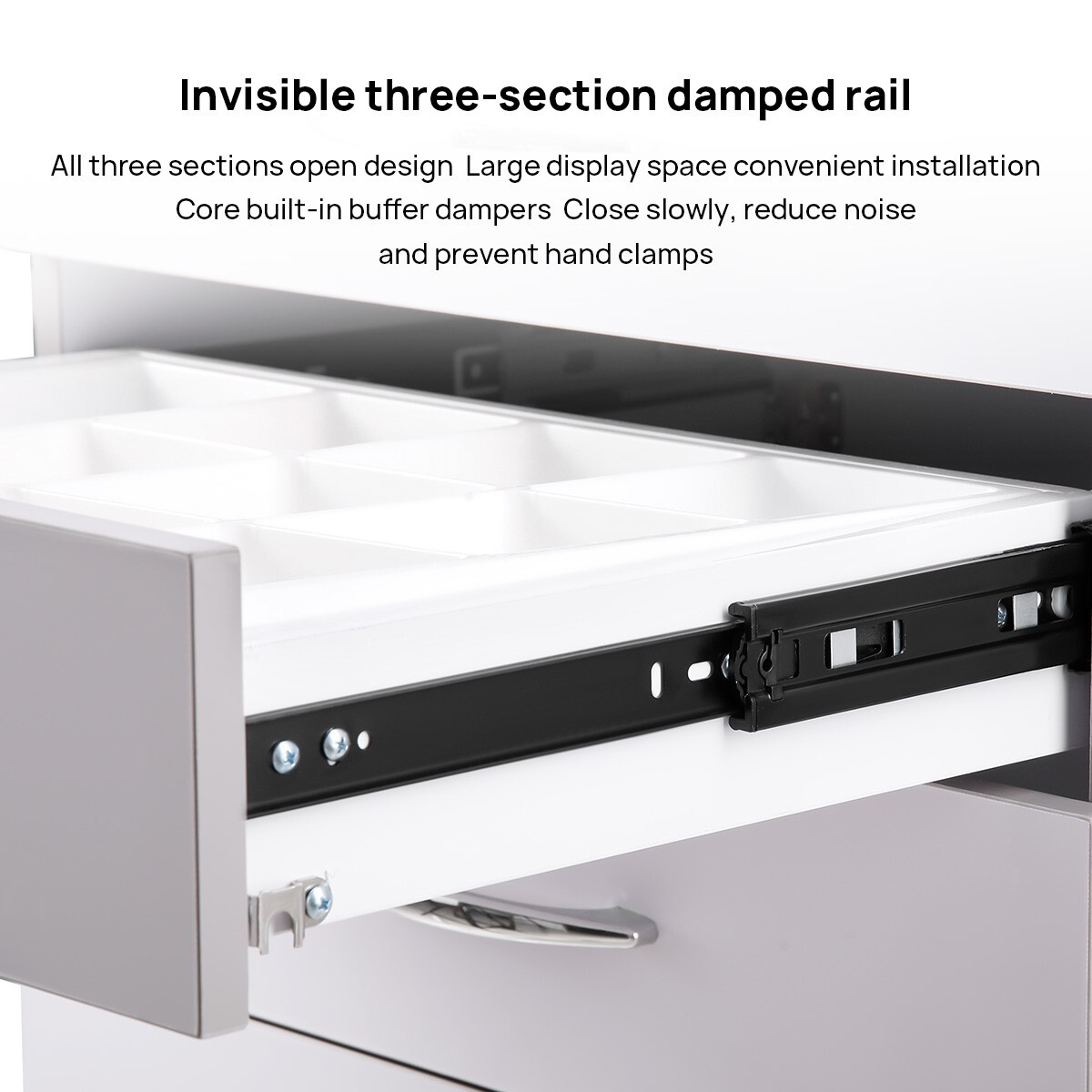 Dental Mobile Medical Cart Cabinet 5 Drawers Instrument Stand Lab Overbed Table