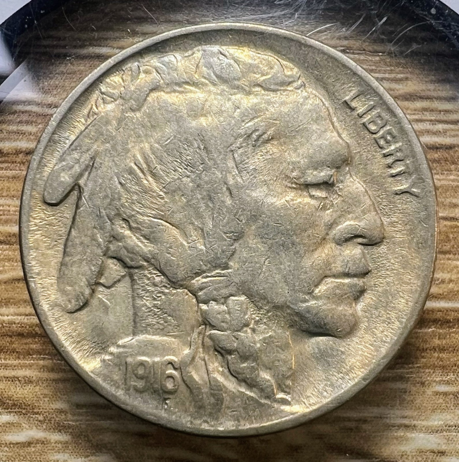 1916-P Buffalo Nickel - Actual Coin Shown - Free Shipping & Tracking INV#13