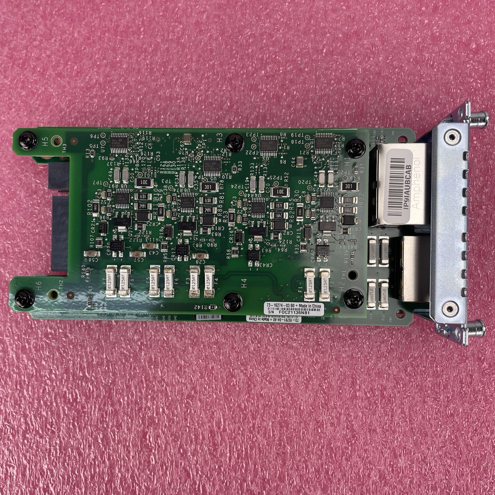 Cisco NIM-2FXS/4FXO Analog Voice Network Interface Module