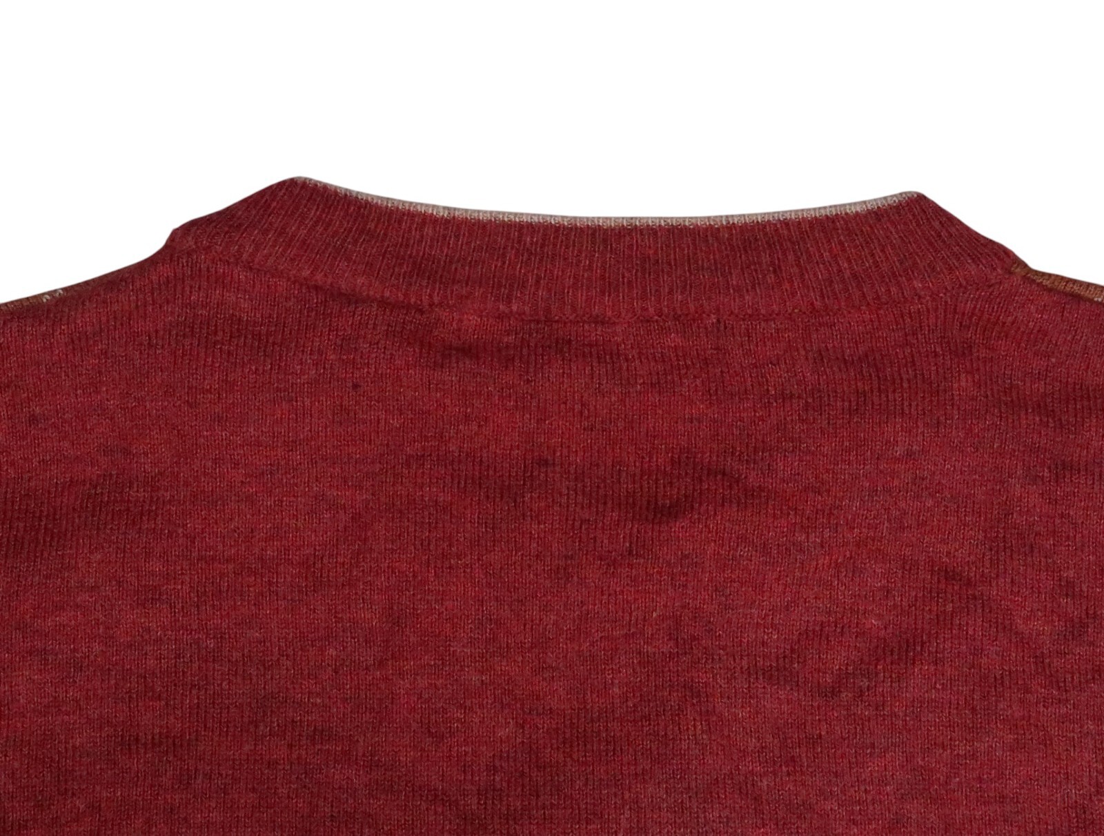 northern isles silk rayon cashmere ARGYLE sweater lightweight men xl long sleeve