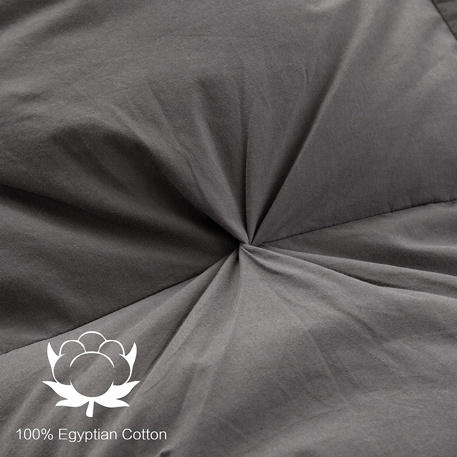 SNOWMAN Goose Down Comforter Pinch Pleat Duvet Insert 750+FP, 1200TC, KING/QUEEN