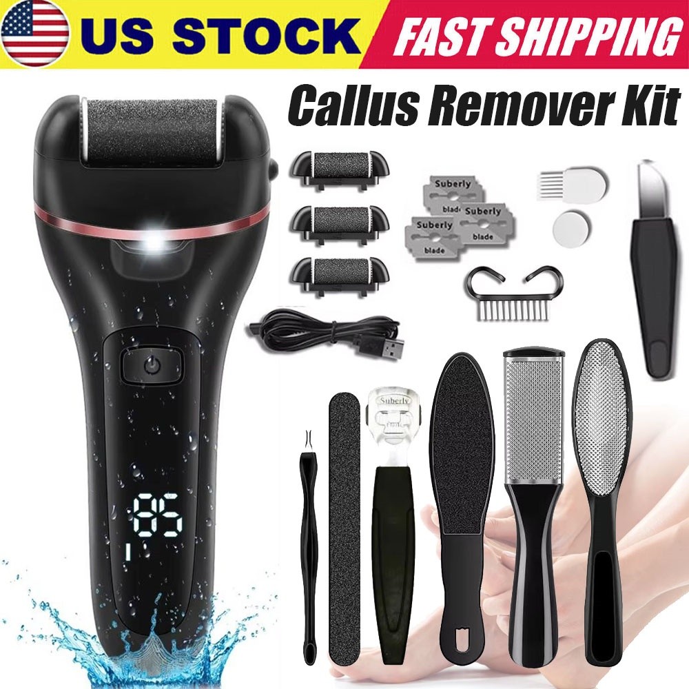 Professional Electric Foot Grinder File Callus Dead Skin Remover Pedicure Tool
