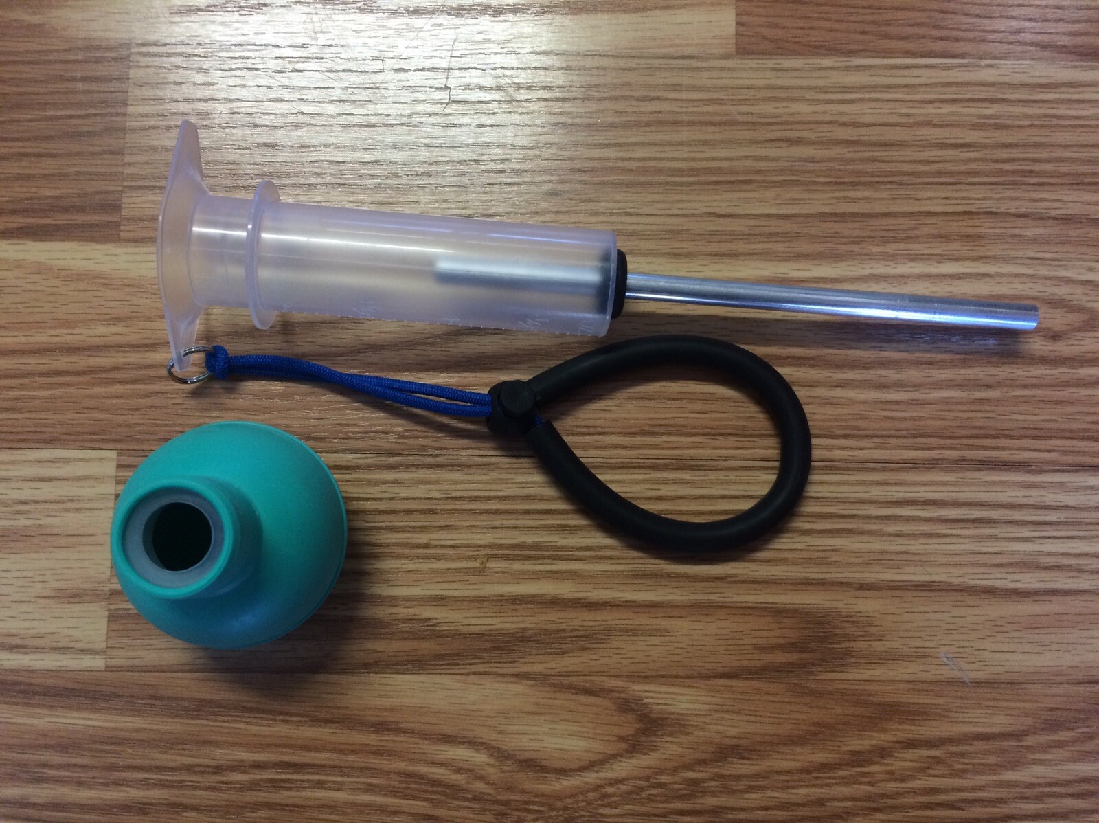 Gold Sucker Sniping Bulb Tool w/Tether 1/4" Dredge Mining Prospecting Crevice