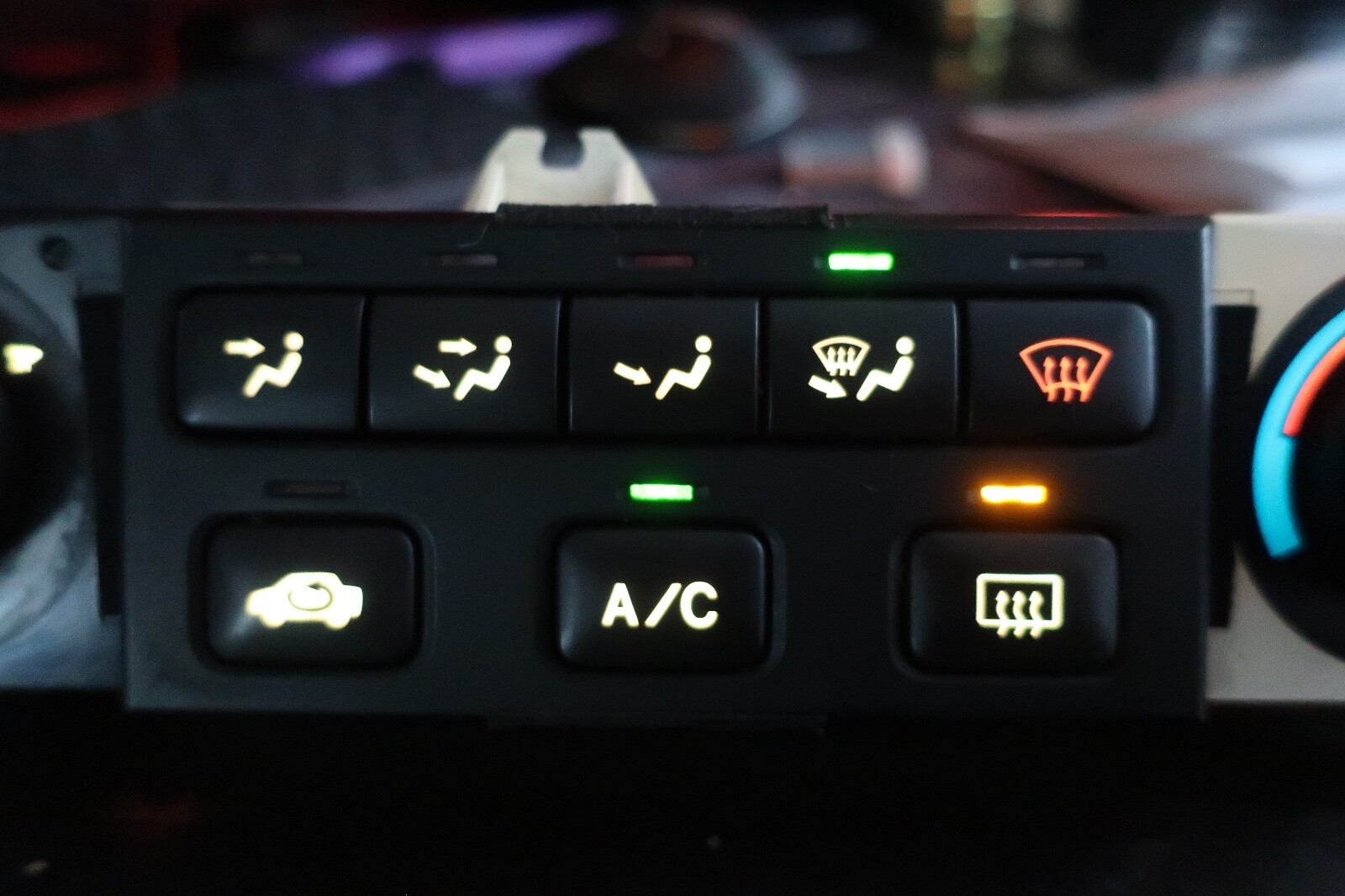 98 00 Honda Accord Climate Temp Control Unit Heater AC OEM