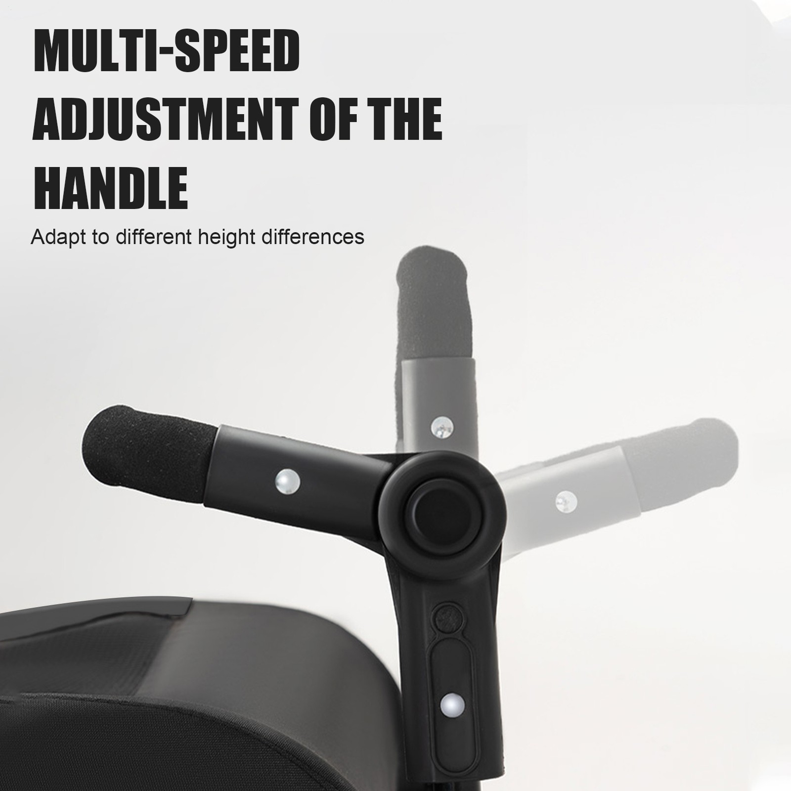 Foldable XX-Large Dog Mobile Stroller Pet Carriage Cart Jogger Holds Up To 220lb