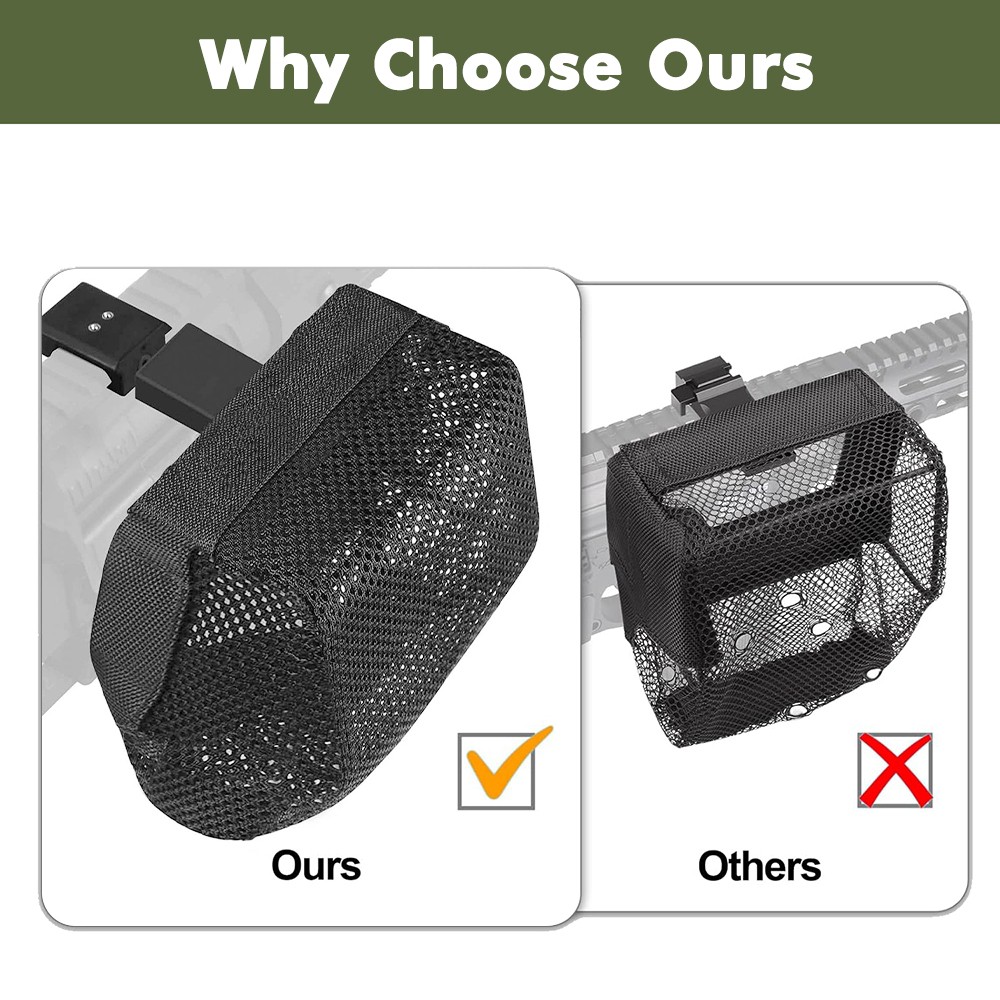 Brass Catcher Universal Shells Collector Mesh with Pic Rail Mount Heat Resistant