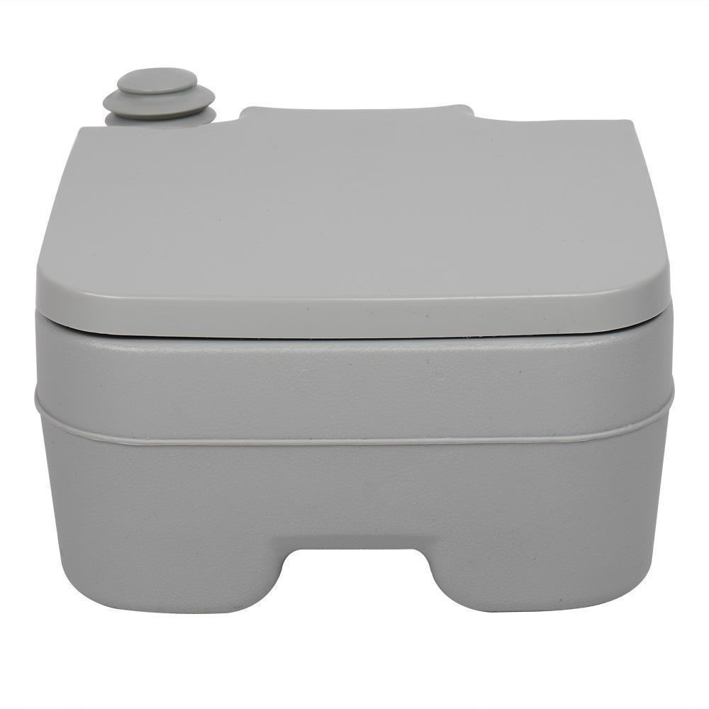 Portable Toilet 2.8 Gallon 10L Flush porta-potty Outdoor Indoor