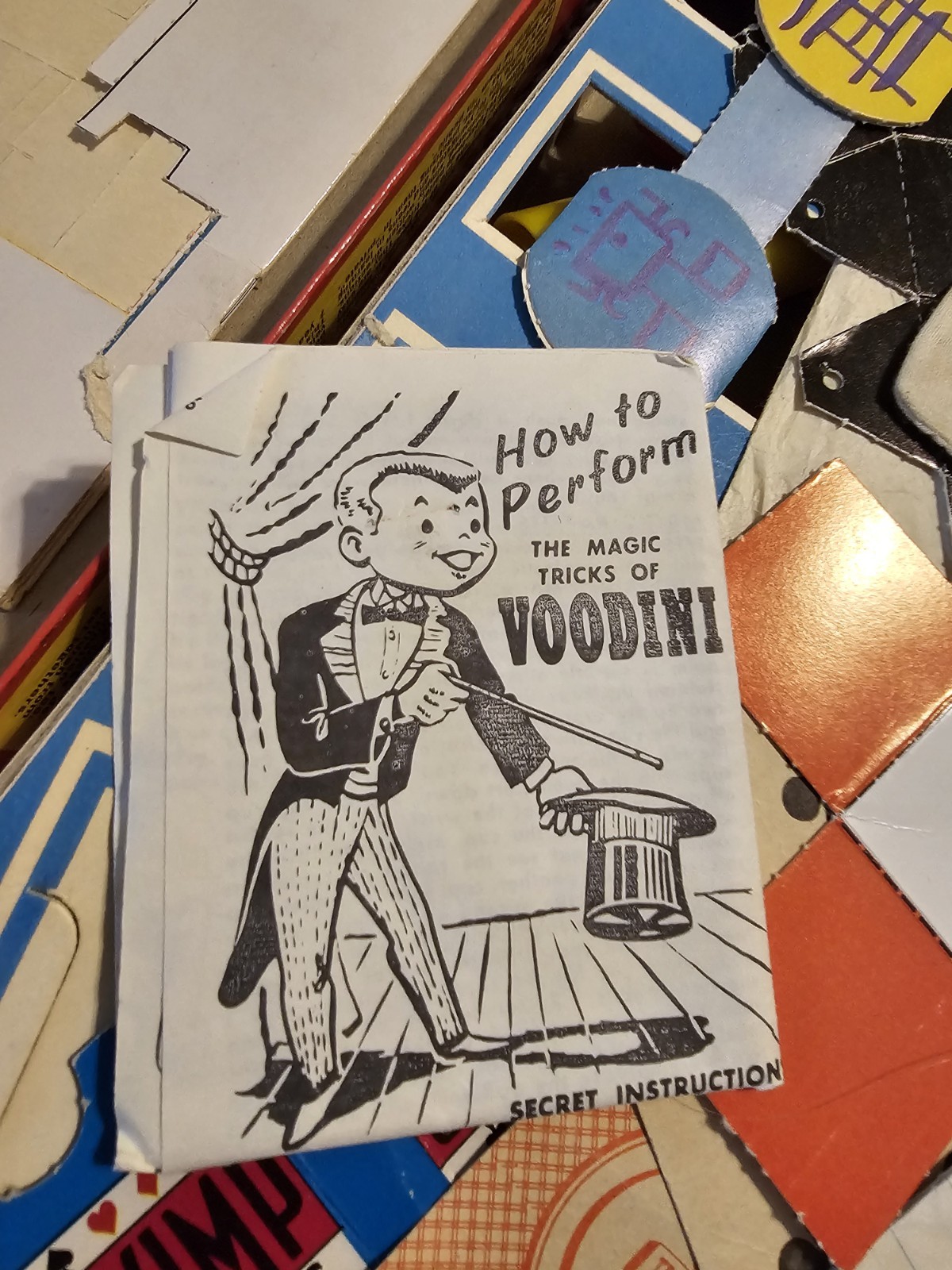 Vintage 1953 Magic Kit Transogram