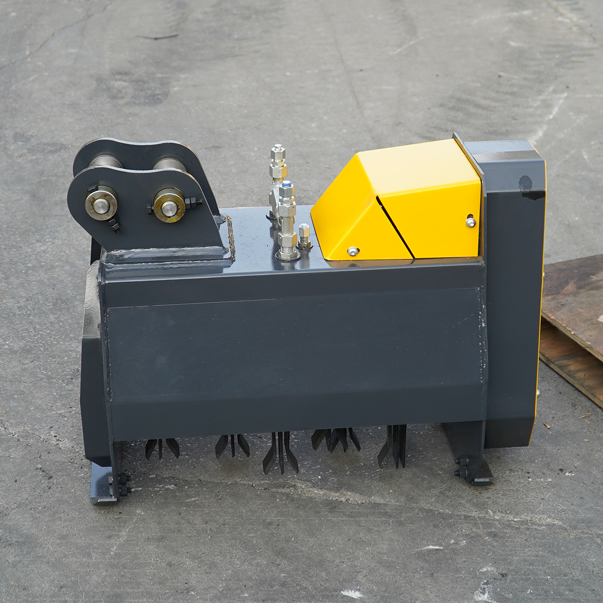 Flail Mower Hydraulic Mowing Flail Mower Attachment for Excavator with Hoses USA