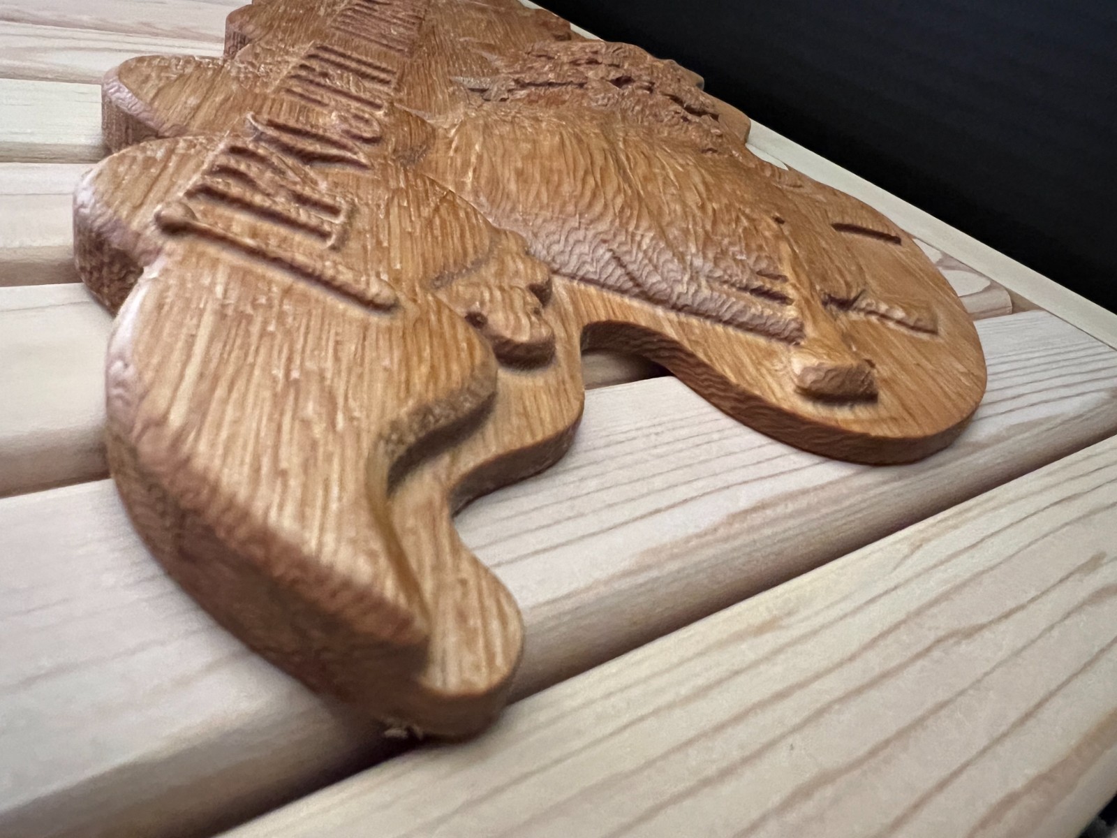 Wooden Sauna Plaque “С лёгким паром!” – Carved Bathhouse Sign/size 13.5"x7" inch