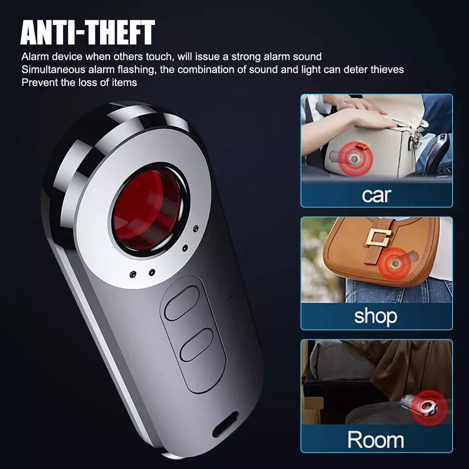 Mini Camera Detector GPS Tracker Finder Scanner Anti-Tracked Bug Prevent Monitor
